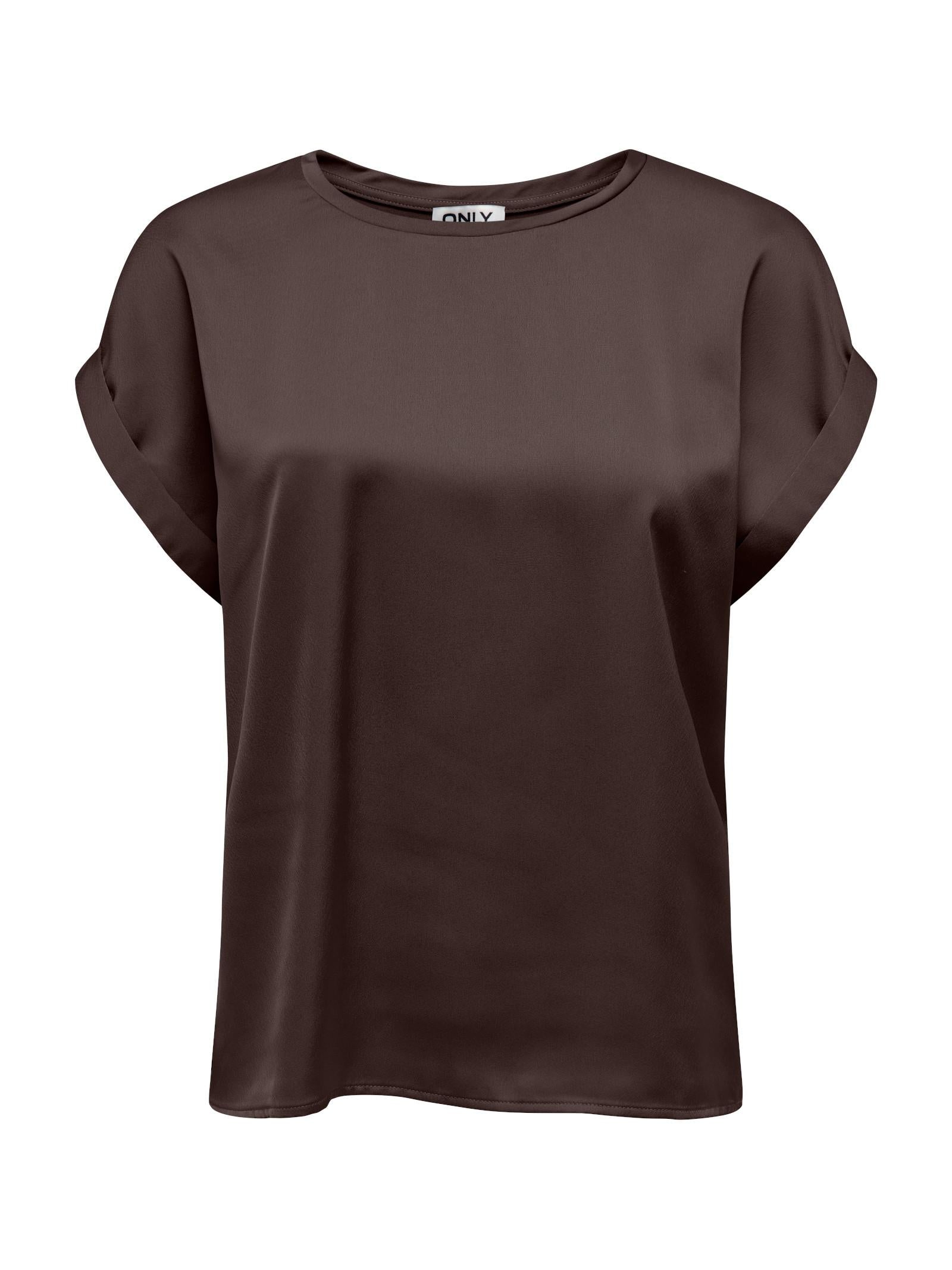 T-shirt Only Marrone Lieke 15303413 /Chocolate Torte ONLY 