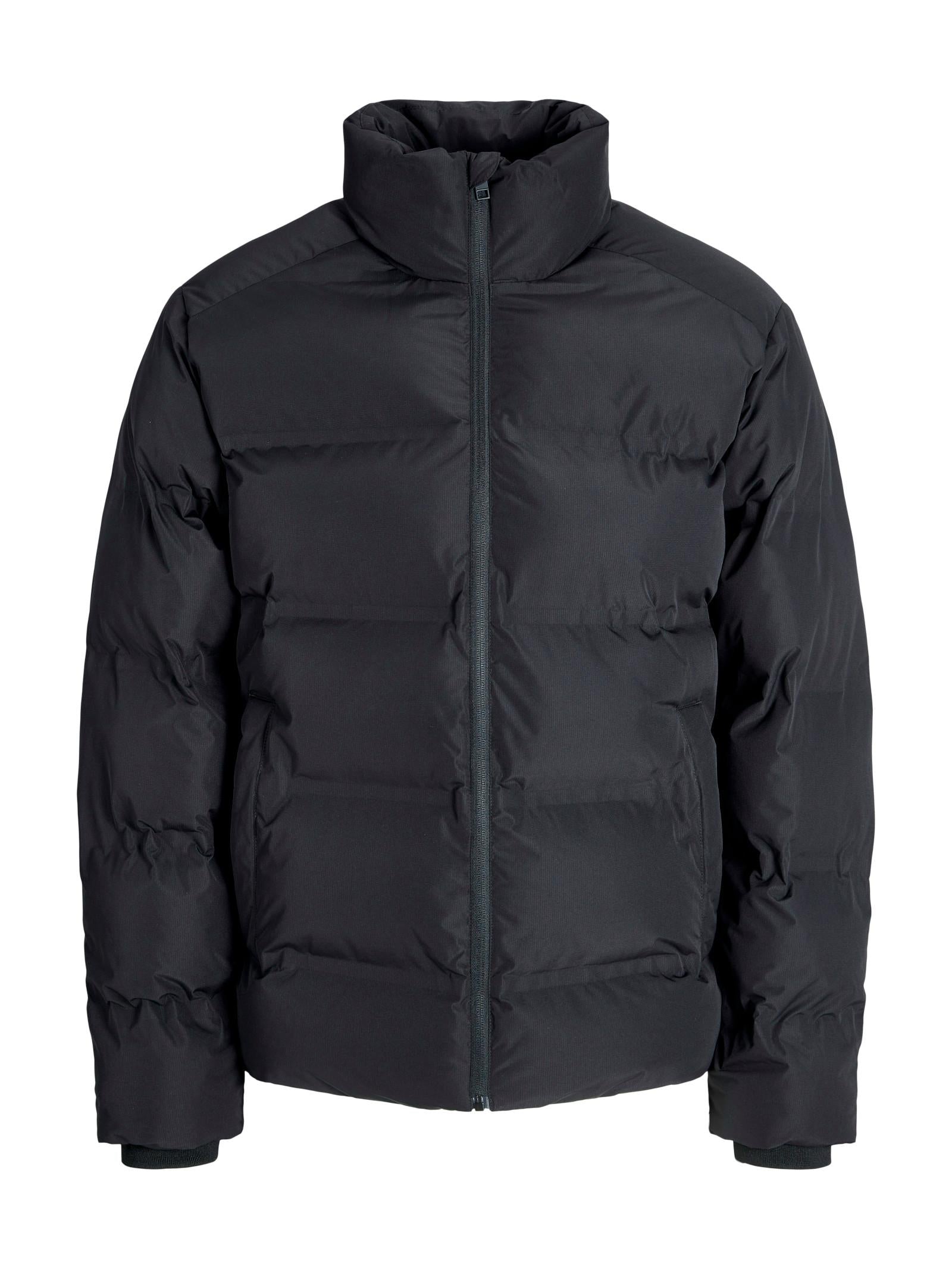 Giubbotto Jack & Jones Soho Nero collo alto 12278750 /Black JACK & JONES 