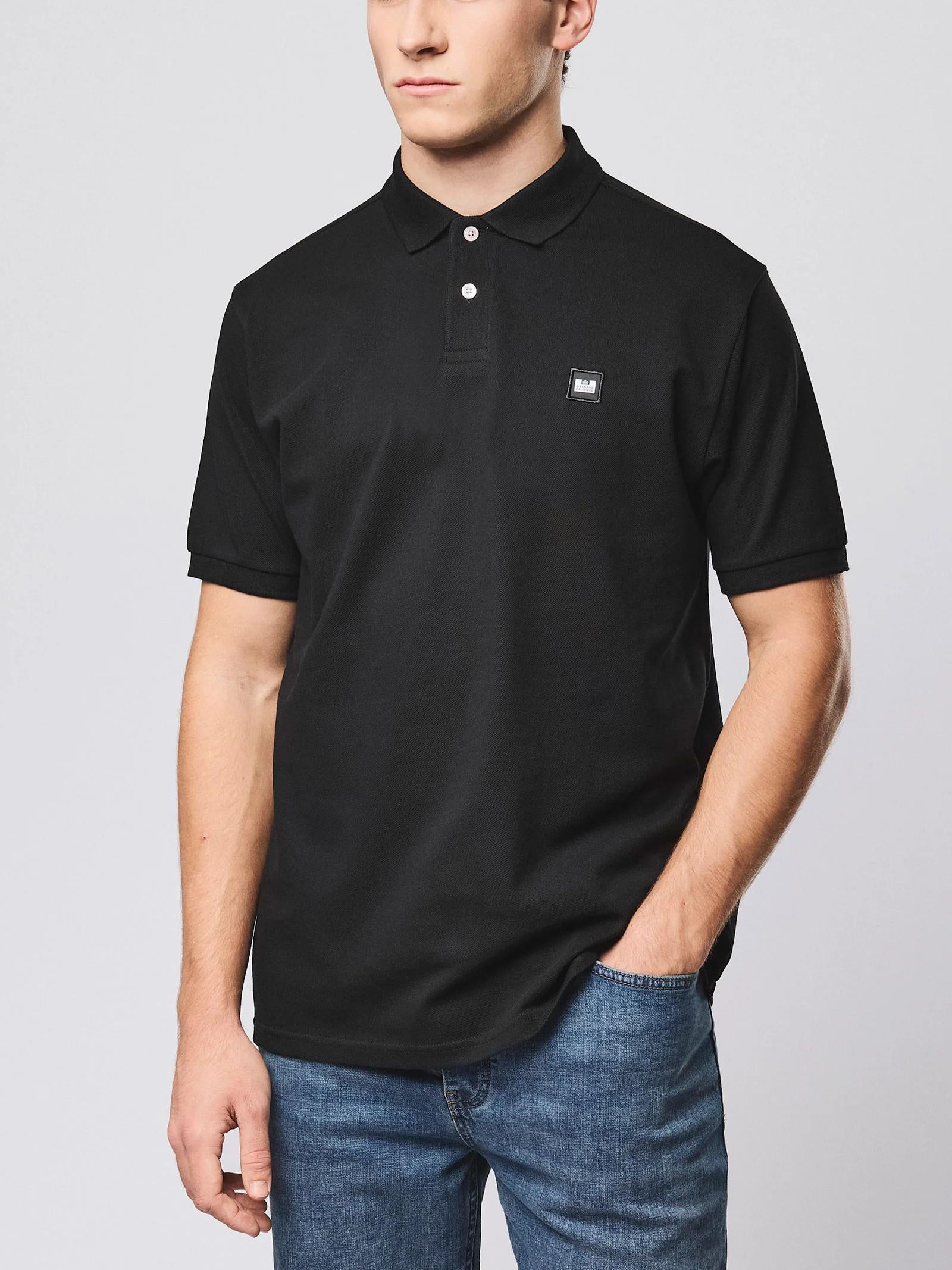 Polo Weekend Offender Nero in piquet HEATCOTE NERO WEEKEND OFFENDER 