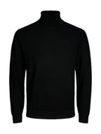 Dolcevita Jack & Jones Merino Nero 12216829 /Black JACK & JONES 