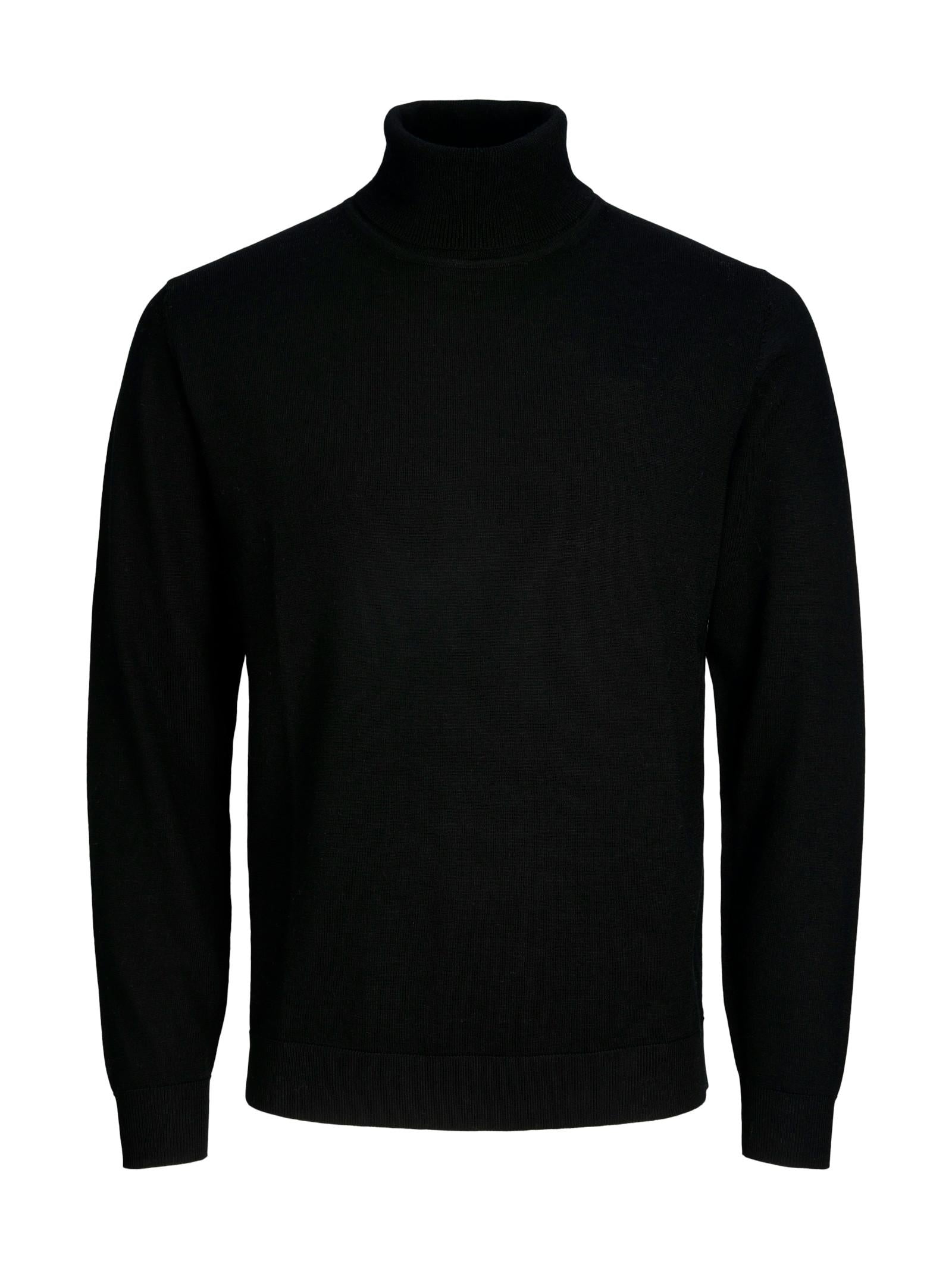 Dolcevita Jack & Jones Merino Nero 12216829 /Black JACK & JONES 