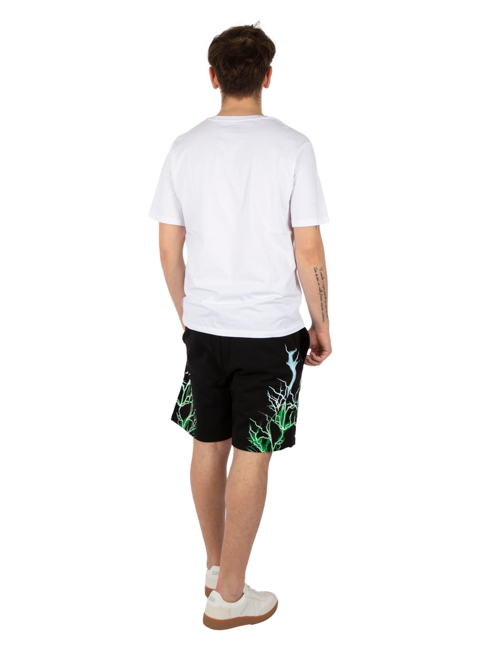 Bermuda Phobia Fulmine Nero in felpa PH00935 NERO PHOBIA 