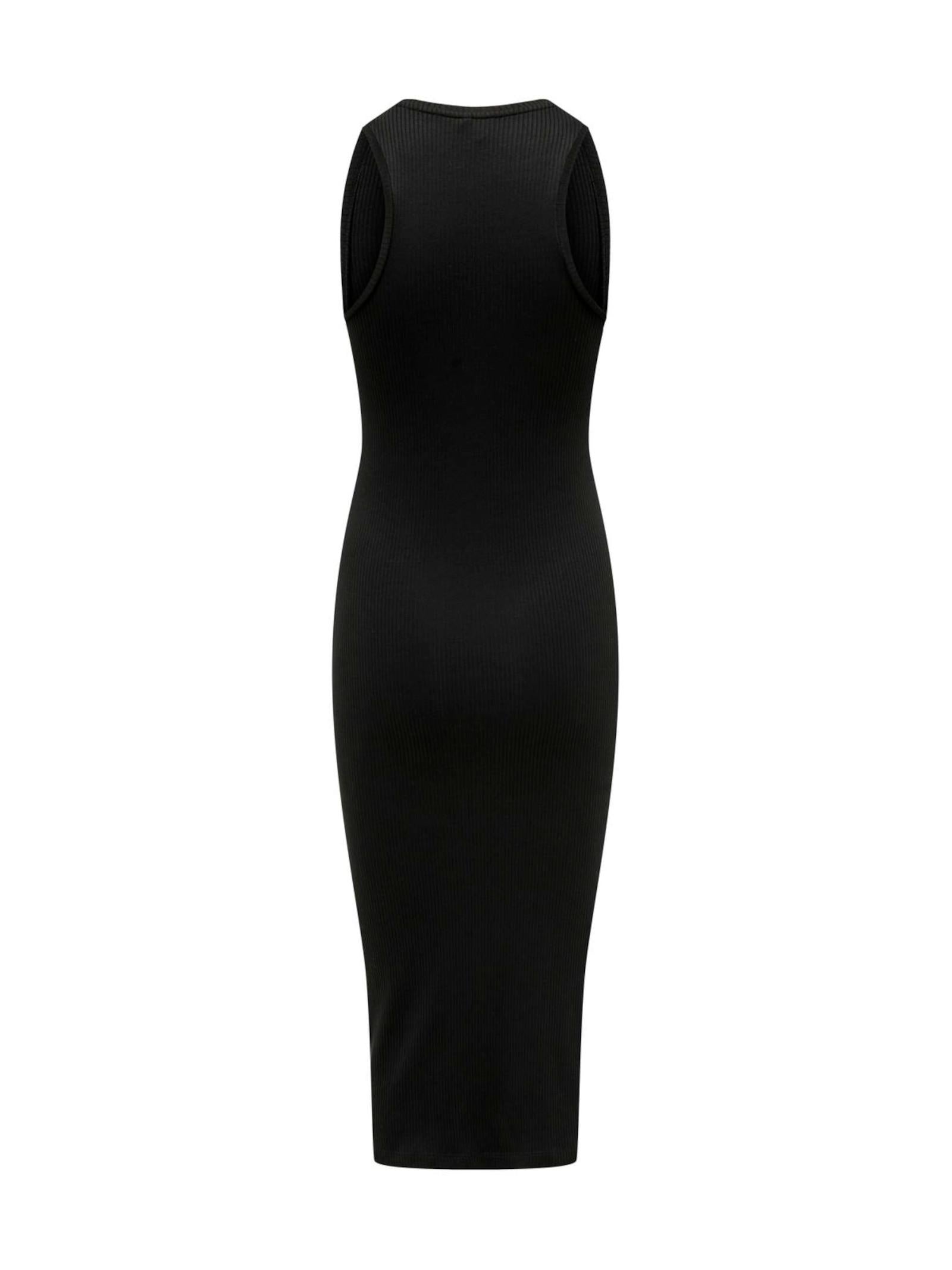 Abito Only Nero Belfast con spacco 15270619 /Black ONLY 