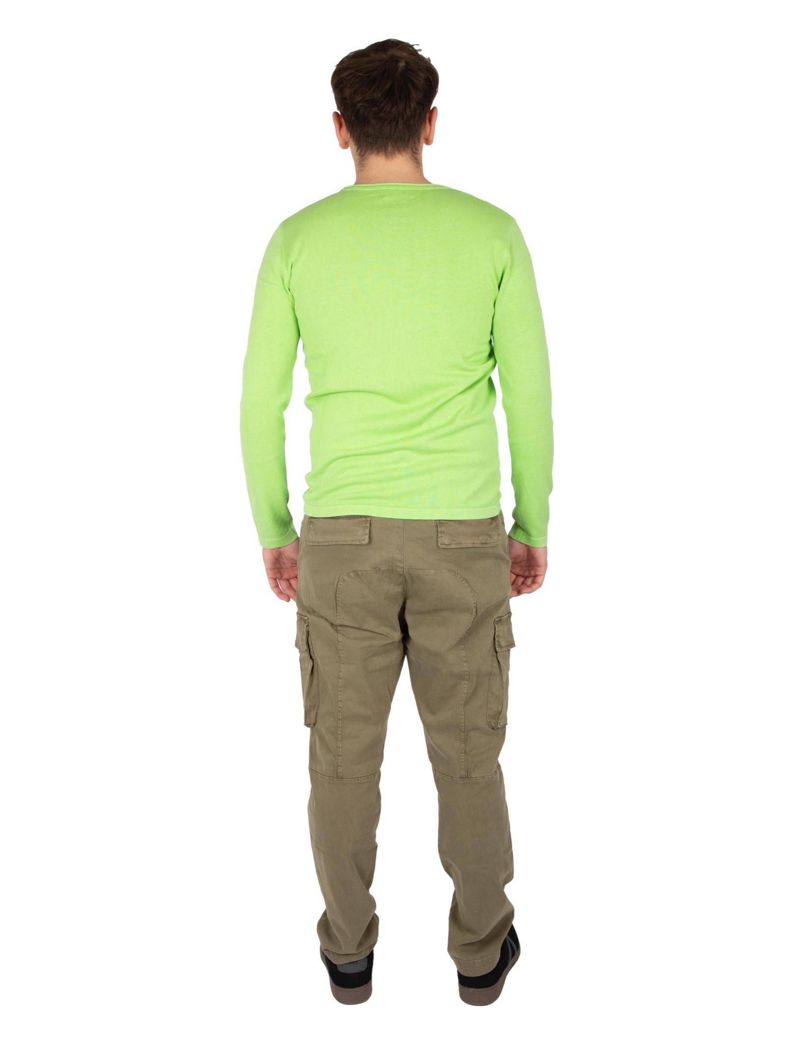 Naglia Gianni Lupo Basic Verde Fluo in cotone GL33723 FLUO GREEN GIANNI LUPO 