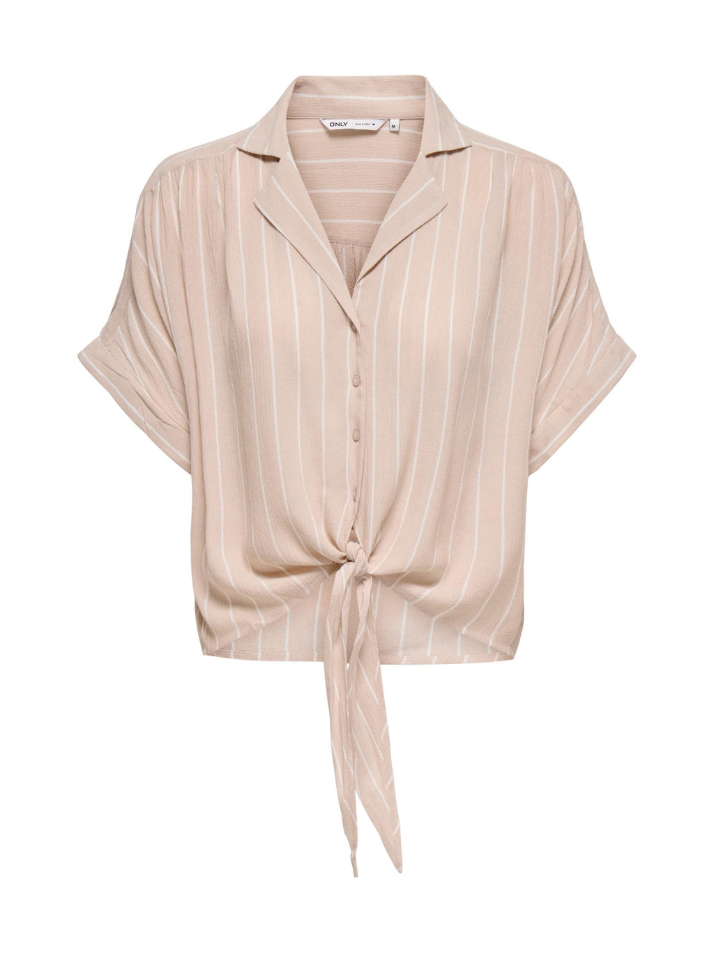 Camicia Only Beige Paula cropped 15281497 /Pumice Stone ONLY 