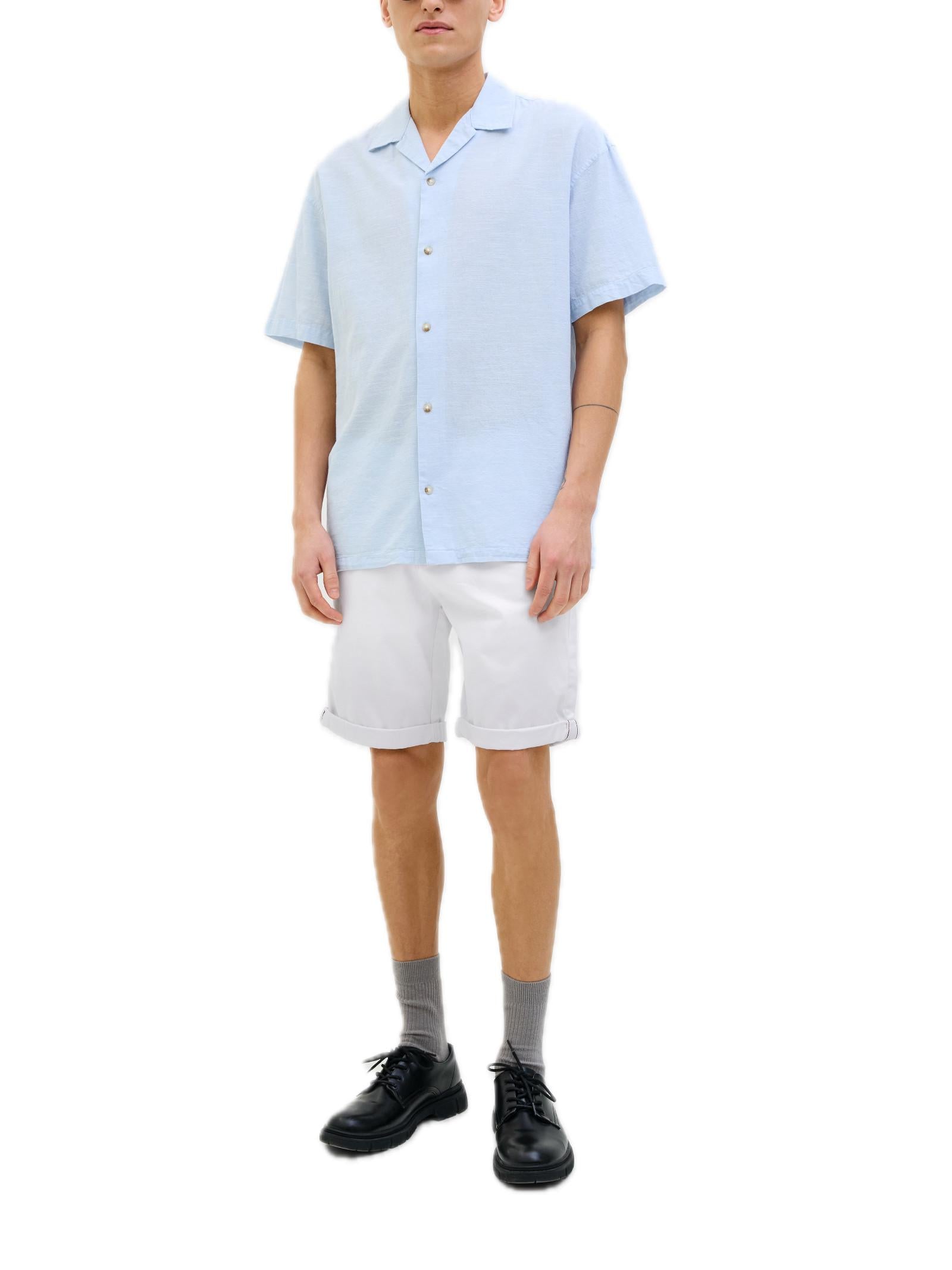 Bermuda Jack & Jones Bowi Bianco chino regular fit 12165604 /White JACK & JONES 