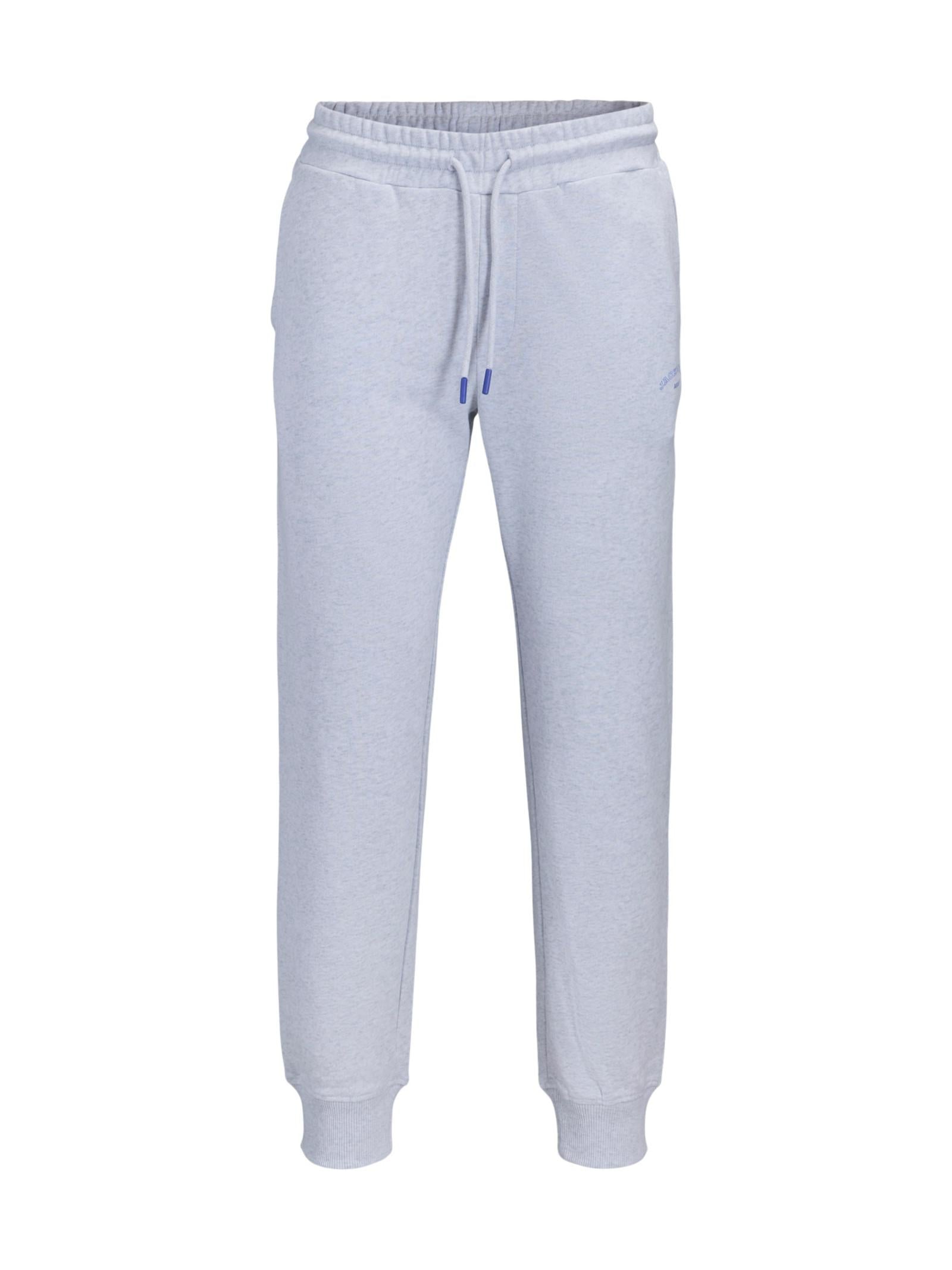 Pantalone Jack & Jones Gordon Grigio con polsini 12289724 /White Melange JACK & JONES 