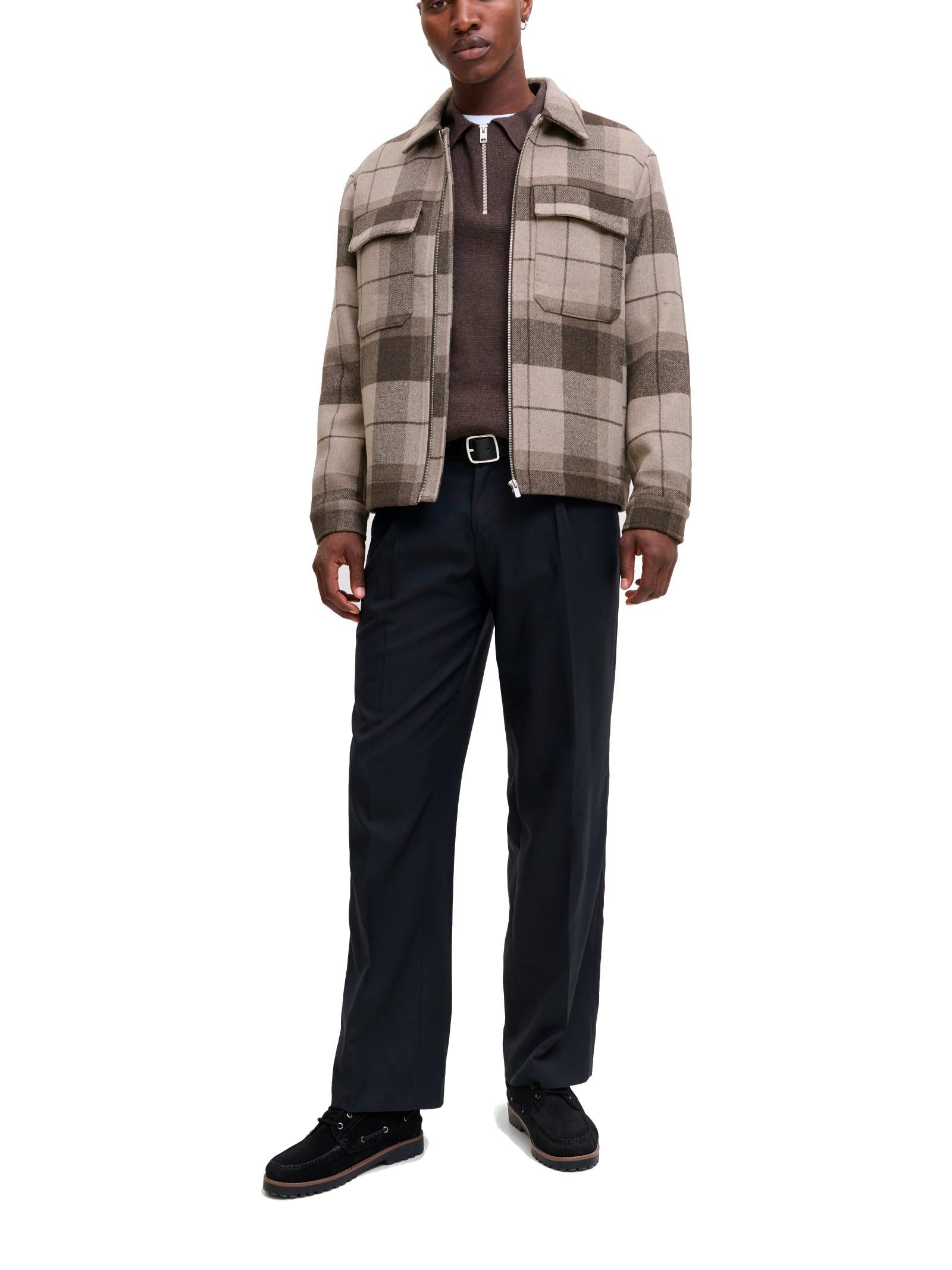 Giubbotto Jack & Jones Russel Beige 12259393 /Brindle JACK & JONES 