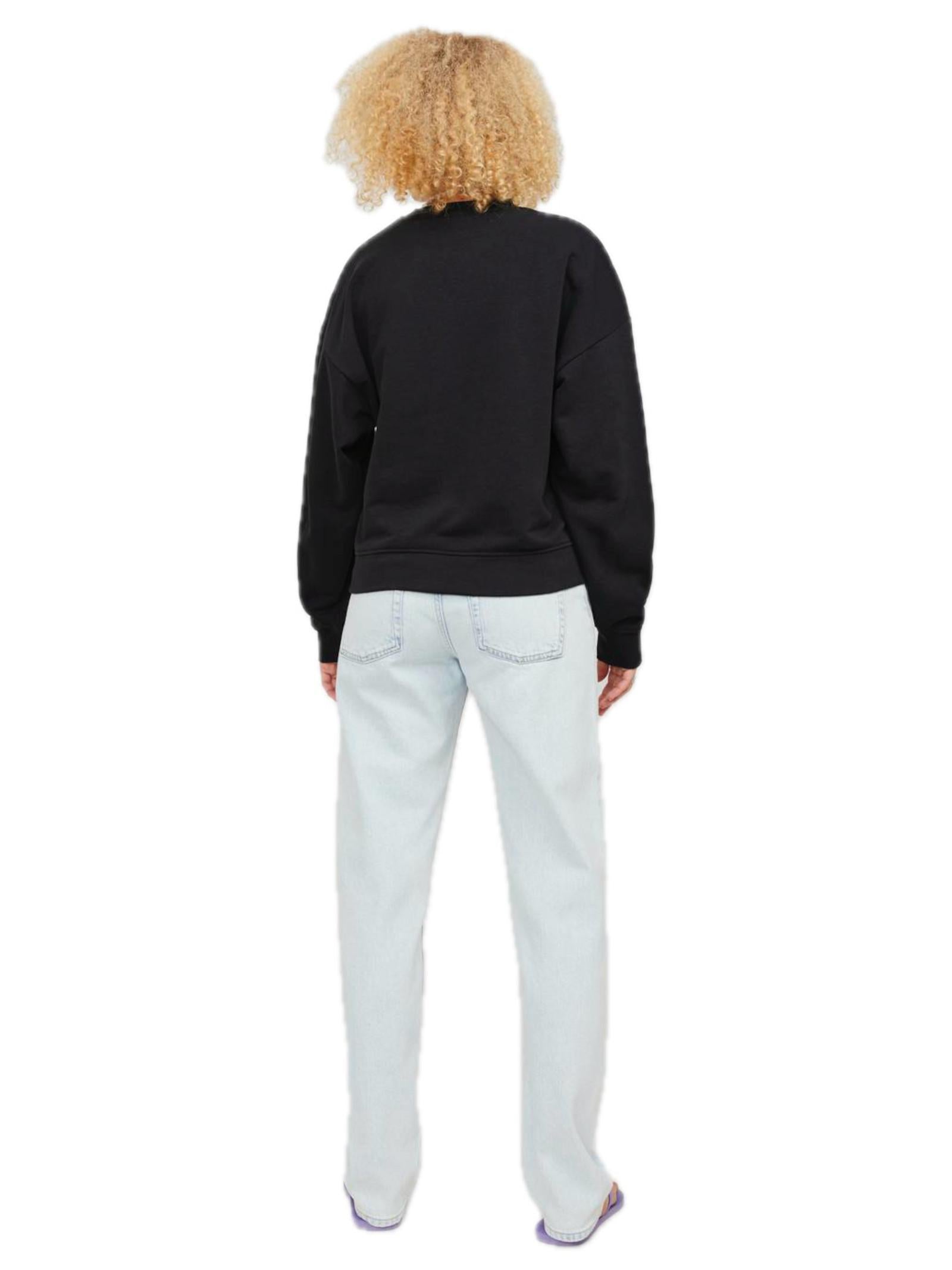 Felpa JJXX Nero Alfa a girocollo 12248648 /Black JJXX 