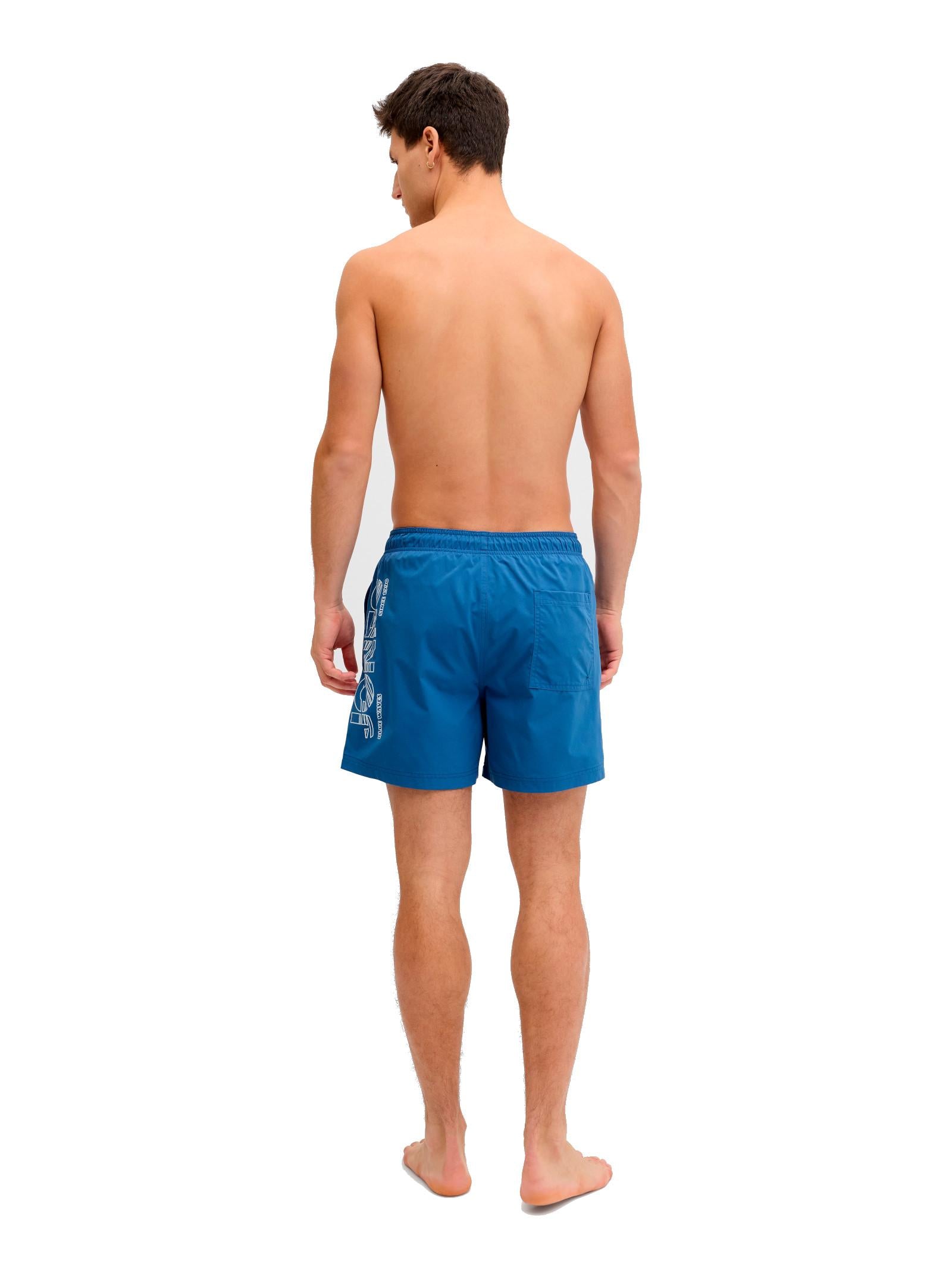 Costume Jack & Jones Maui Azzurro logo 12291391 /Delft JACK & JONES 