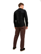 Camicia Jack & Jones Joe Nero coreana 12205921 /Black JACK & JONES 