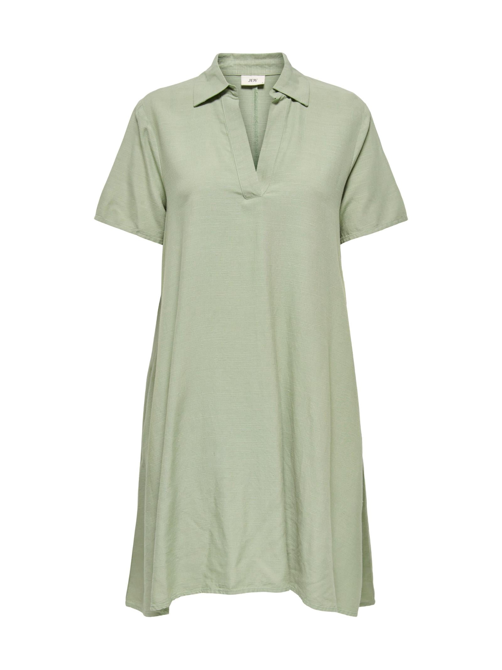 Abito JDY Verde Caya scollo a V 15366383 /Laurel Oak JDY 