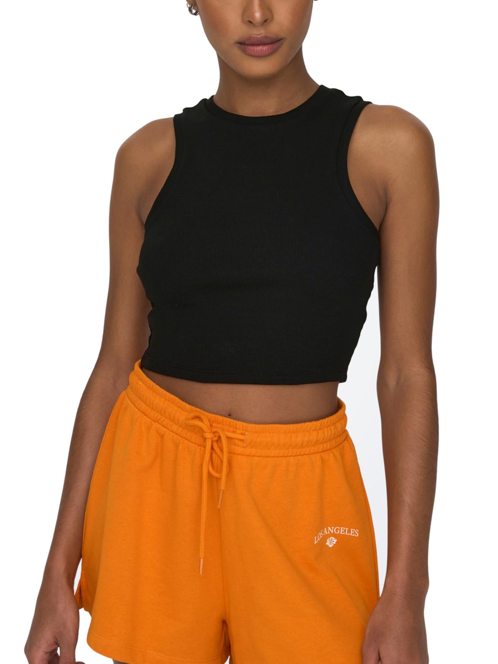 Top Only Vilma Nero smanicato 15282771 /Black ONLY 