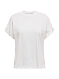 T-shirt Only Olivia Bianco strass 15346733 /Cloud Dancer ONLY 