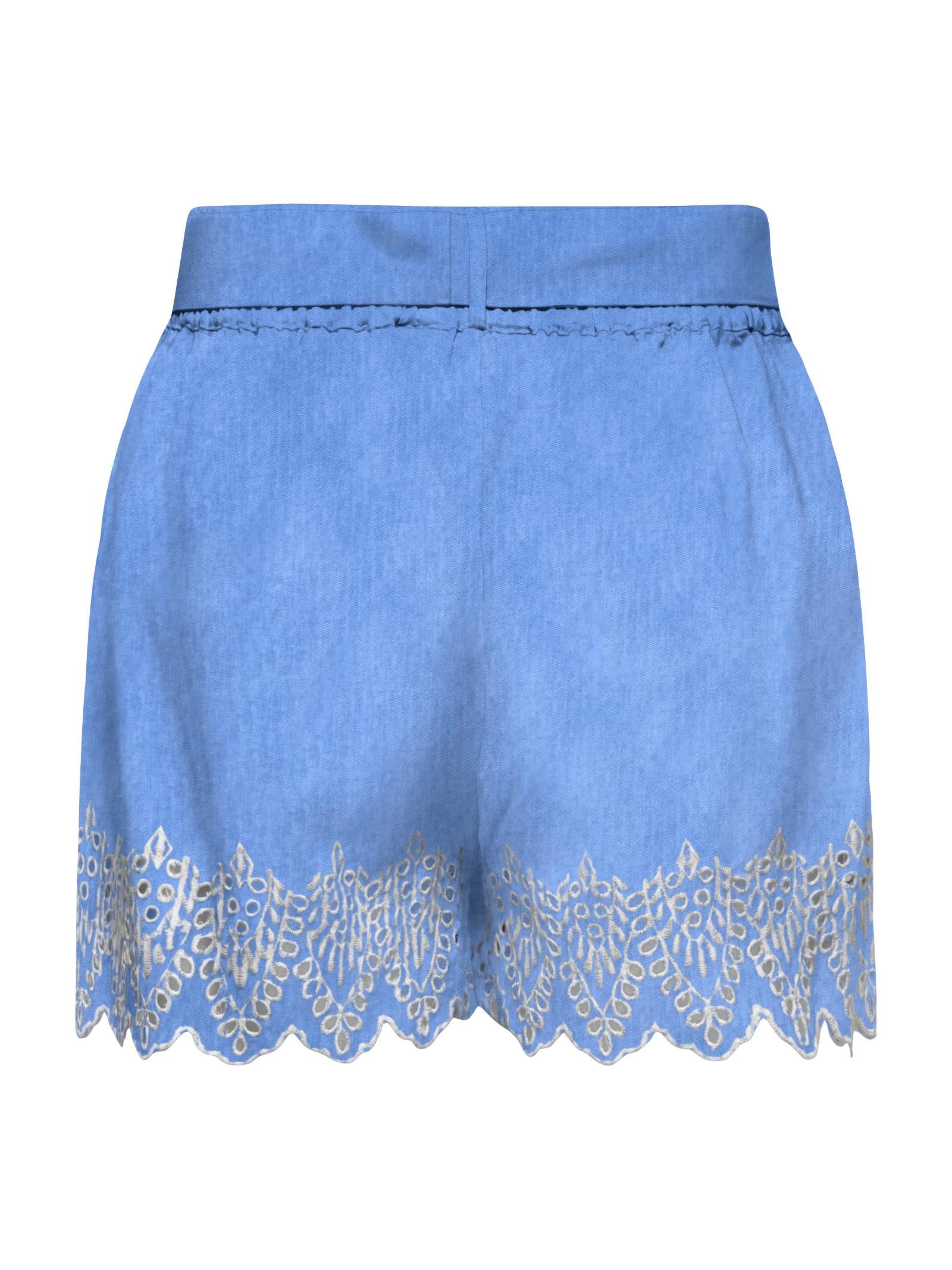 Shorts Only Azzurro Tulum sangallo 15368893 /Blue Bonnet ONLY 