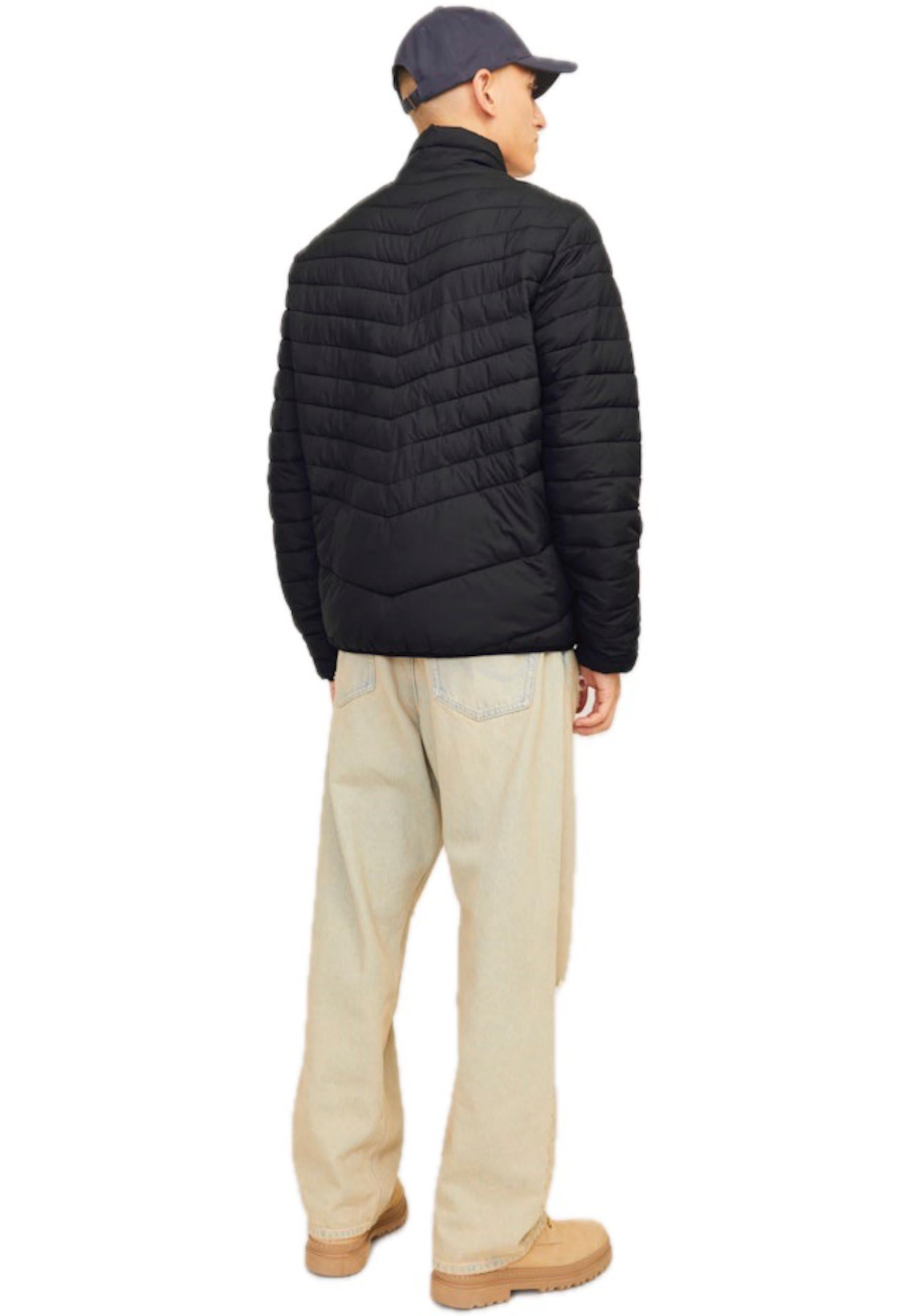 Piumino Jack & Jones State Nero 100 grammi 12256985 /Black JACK & JONES 