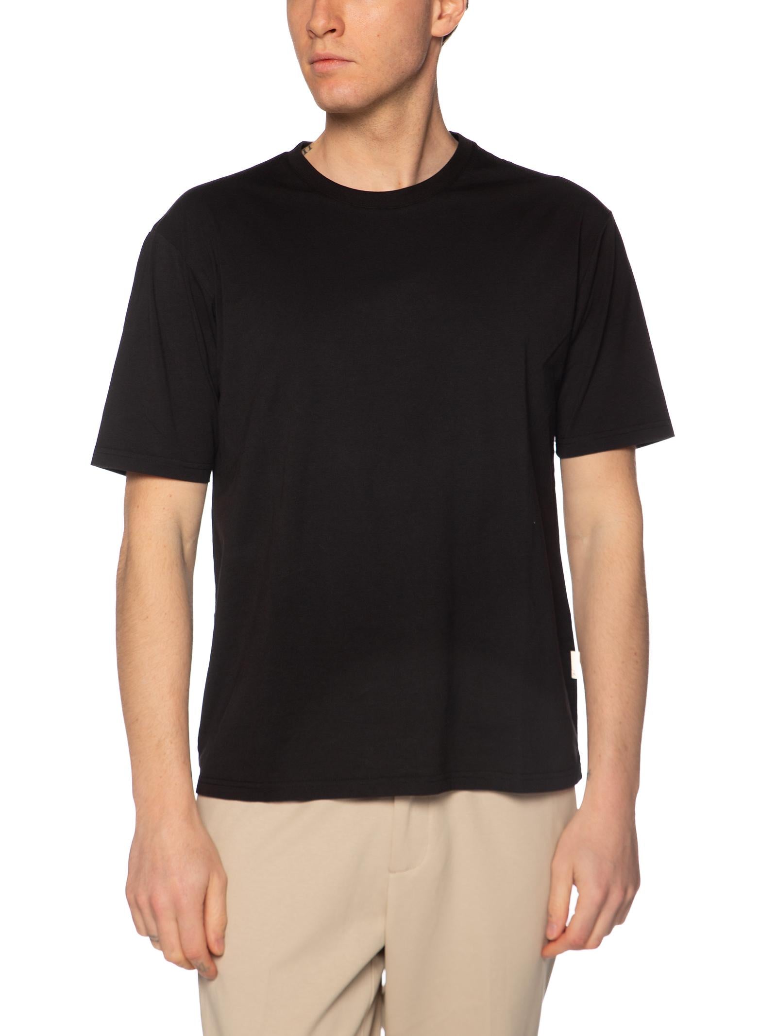 T-shirt Gianni Lupo Basic Nero manica corta GL963F BLACK GIANNI LUPO 