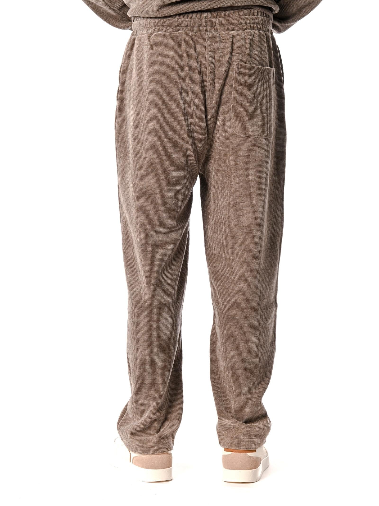 Pantalone in felpa Gianni Lupo Fango ciniglia GL2290F FANGO GIANNI LUPO 