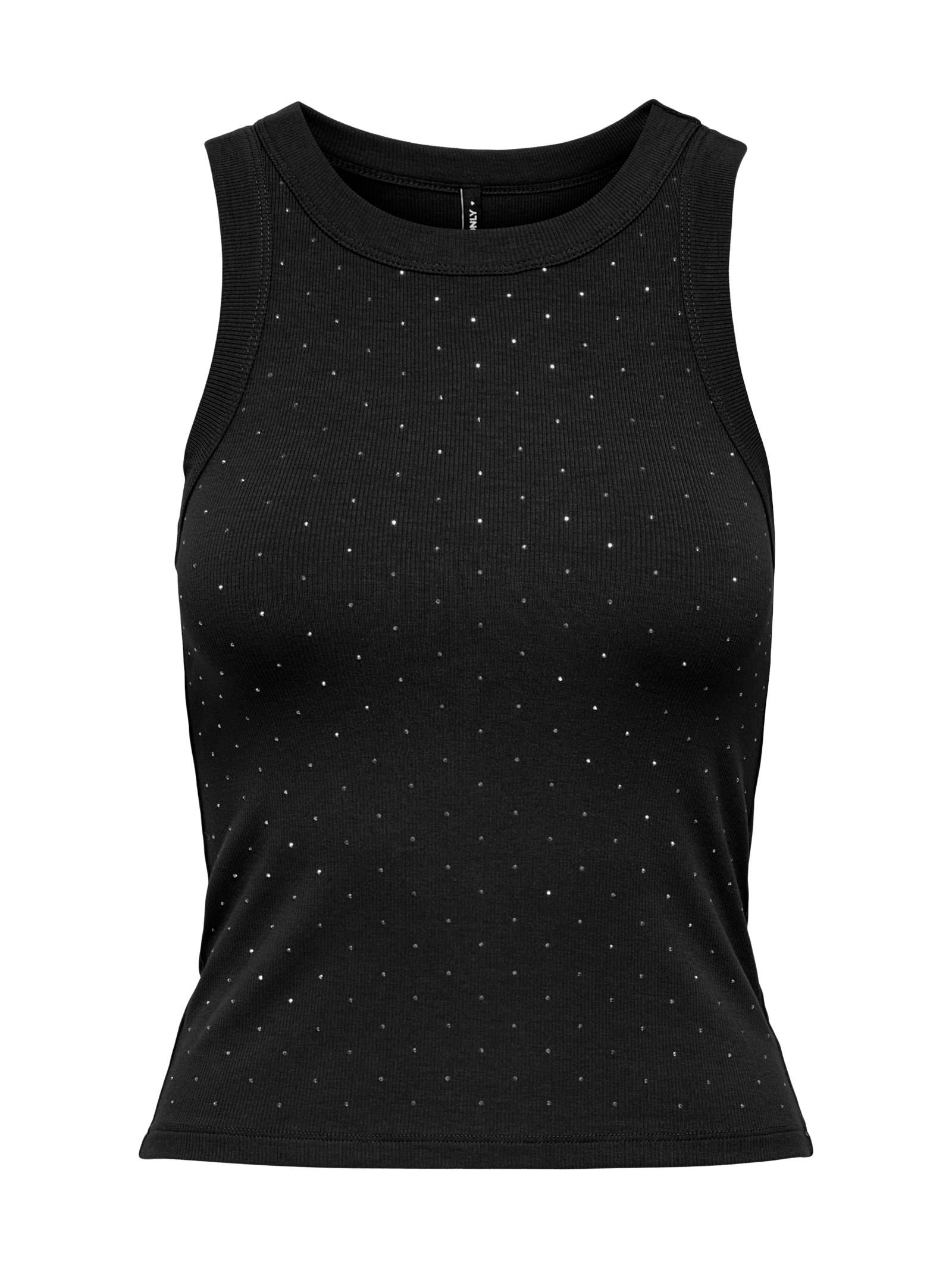 Top Only Arnhem Nero smanicato 15356205 /Black ONLY 