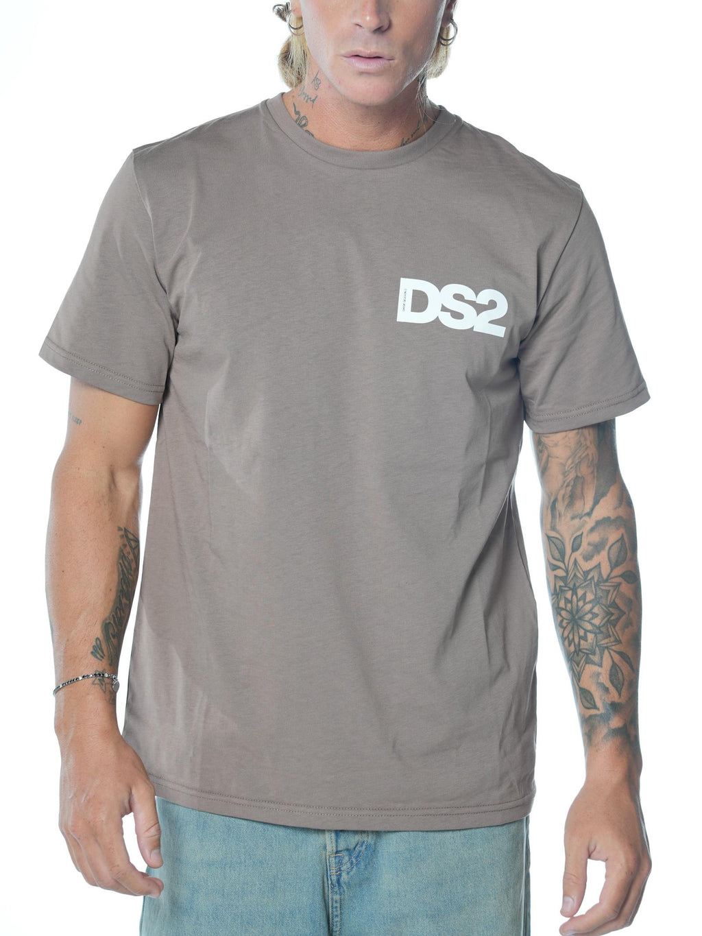T-shirt DS2 Nocciola basic FW25225 NOCCIOLA DS2 