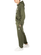 Pantalone Urban Ring Verde basic over in felpa UR812070 VERDE URBAN RING 