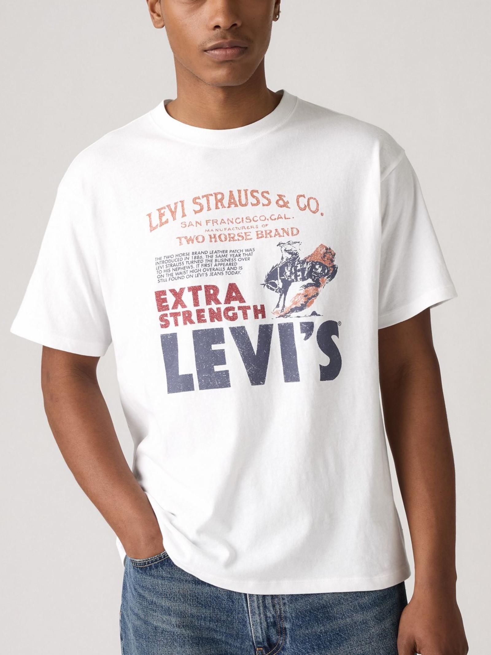 T-shirt Levi's® Vintage Grapich Bianco relaxed fit 8737302 25 LEVI'S® 
