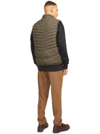 Gilet Jack & Jones Estate Verde collo alto 12256987 /Canteen JACK & JONES 