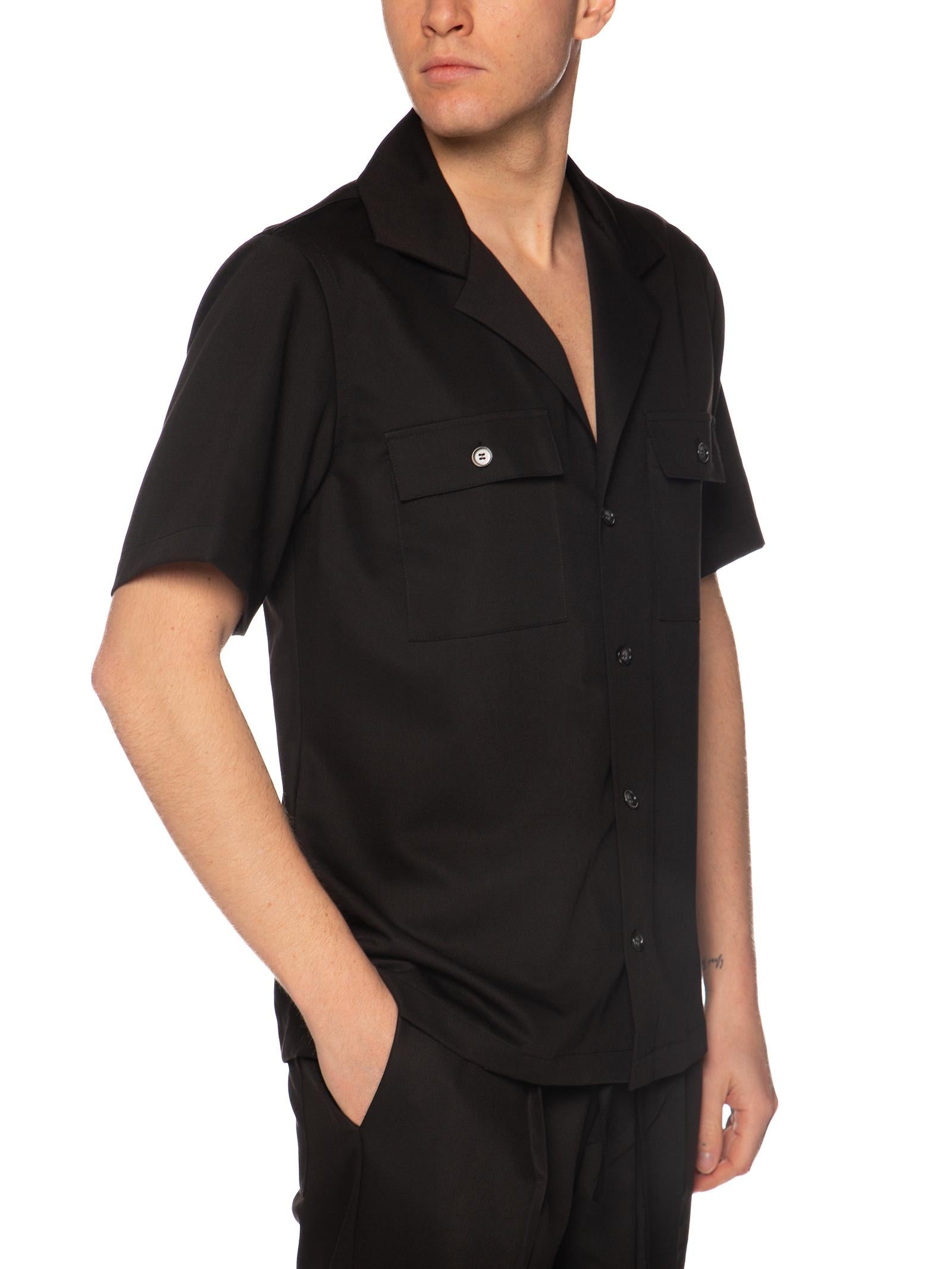 Overshirt Gianni Lupo Nero con taschini GL001LT NERO GIANNI LUPO 