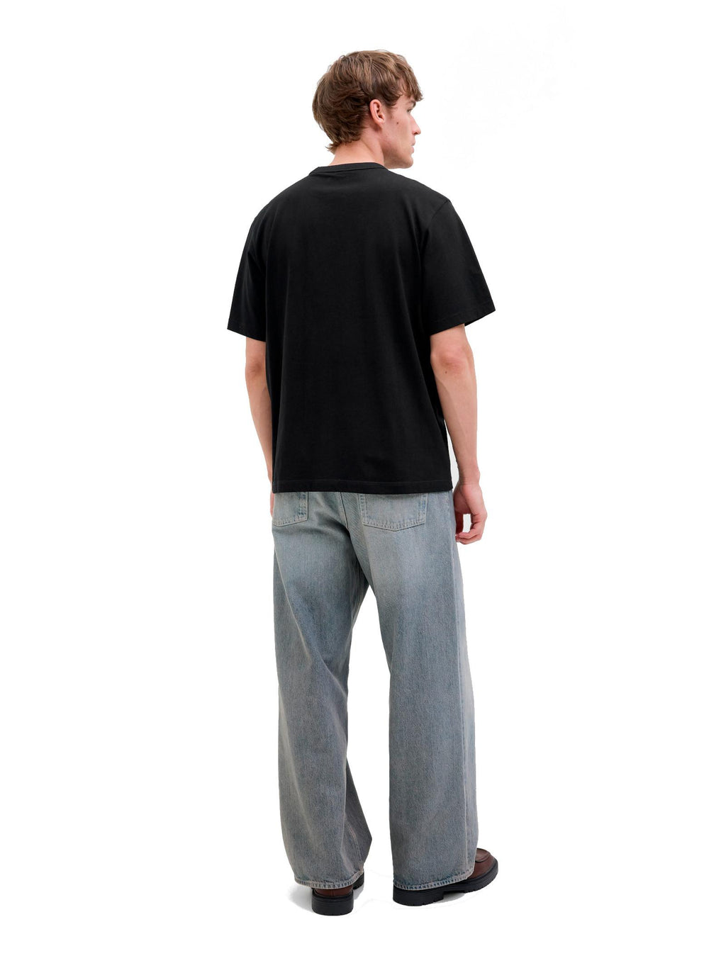 T-shirt Jack & Jones Dover Nero Relaxed fit 12279526 /Black JACK & JONES 