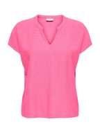 T-shirt JDY Caya Fuxia scollo a V 15346547 /Wild Orchid JDY 
