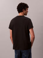 T-shirt Calvin Klein Nero Monologo LV04RB862G UB1 CALVIN KLEIN 