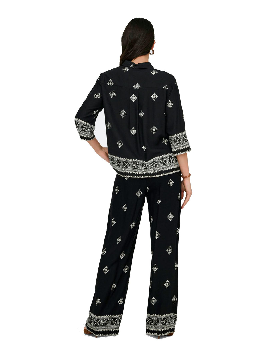 Camicia JDY Maggie Nero fantasia 15351590 /Black JDY 