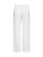 Pantalone Only Bianco Lita con elastico 15370273 /Bright White ONLY 