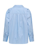 Camicia JDY Mio Celeste a righe 15359455 /Chambray Blue JDY 