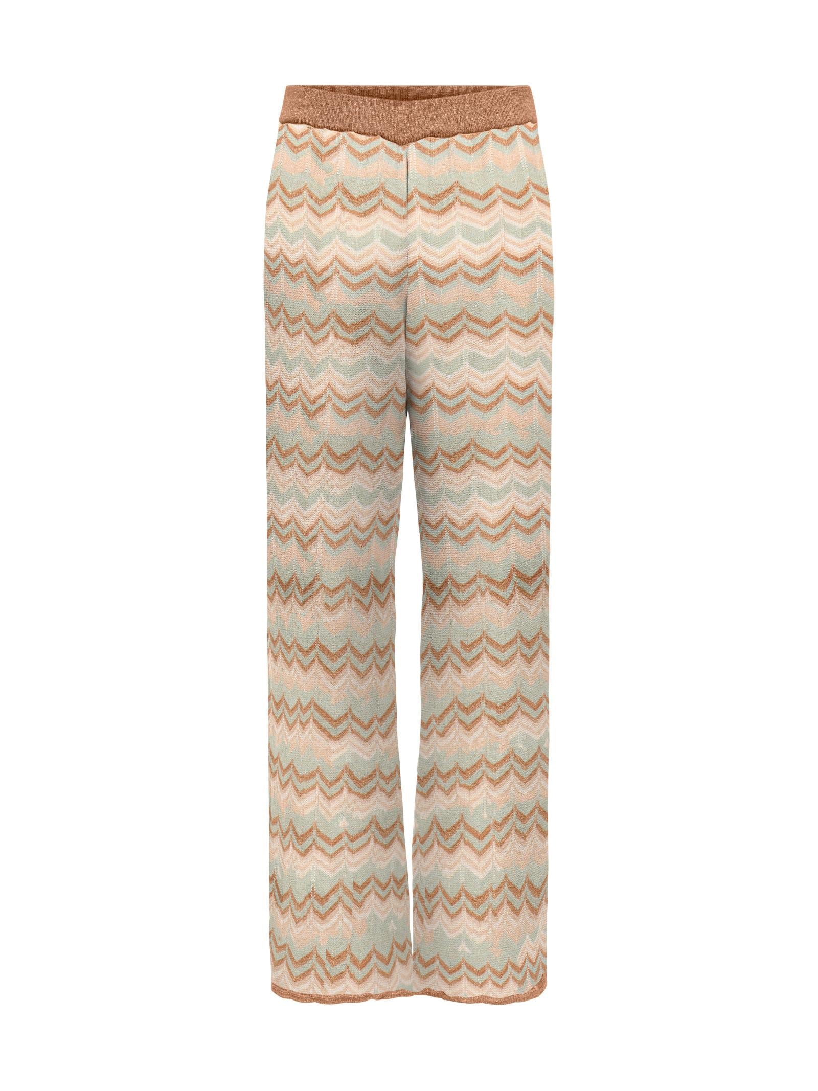 Pantalone Only Marrone Laster a palazzo 15369997 /Foxtrot Grape ONLY 