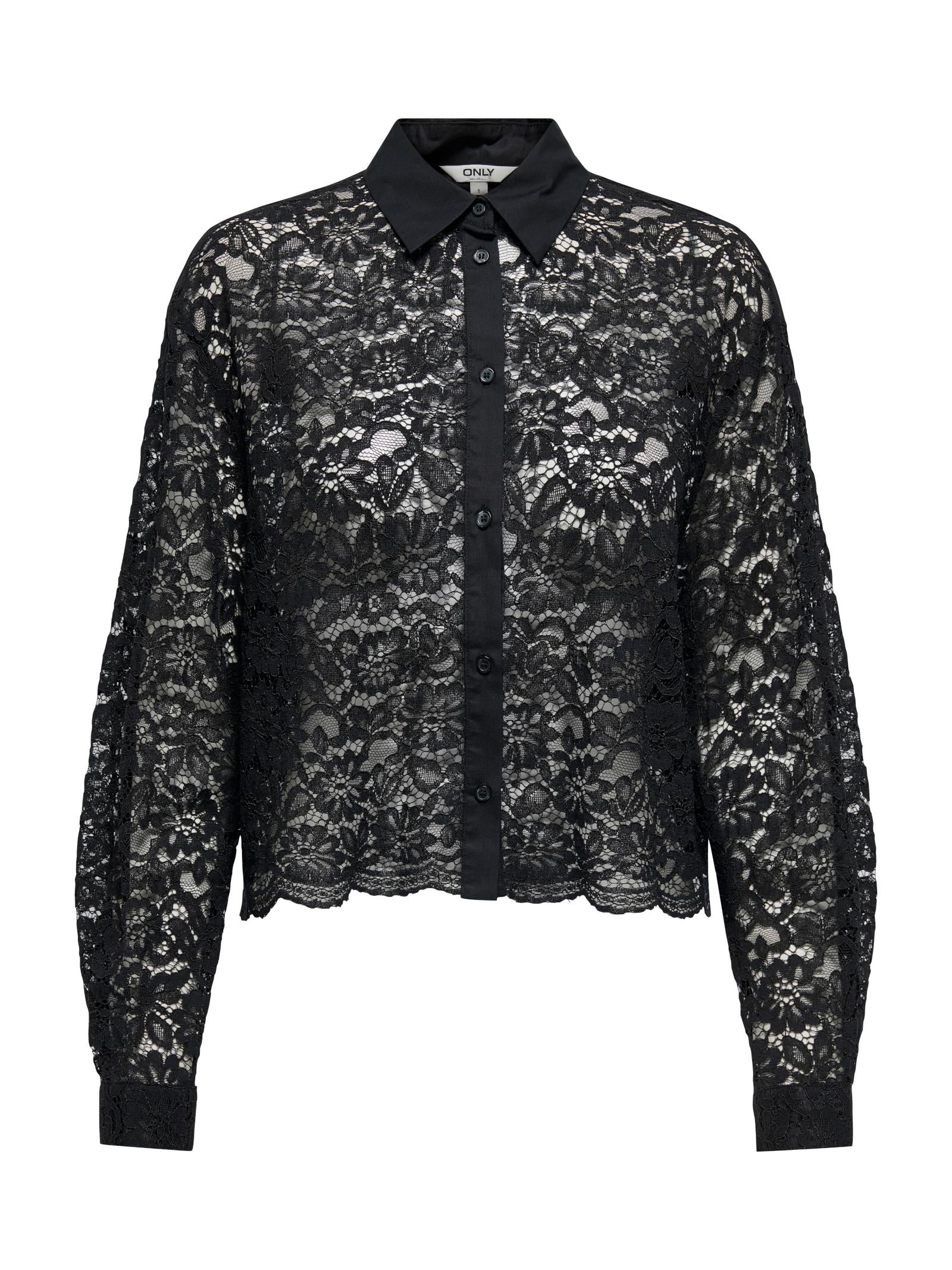 Camicia Only Lilli Nero trasparente 15356977 /Black ONLY 