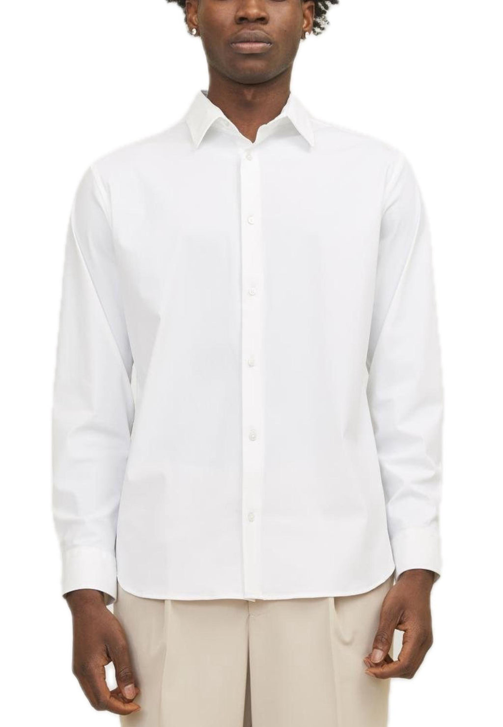 Camicia Jack & Jones Bianco manica lunga