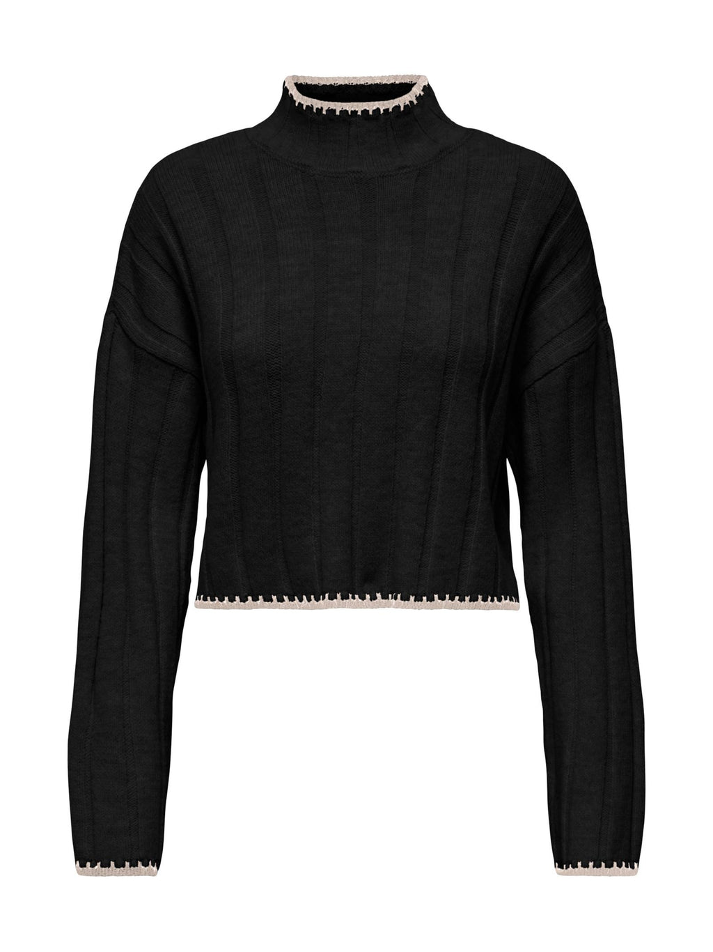 Maglia Only Chick Nero collo alto 15329963 /Black ONLY 