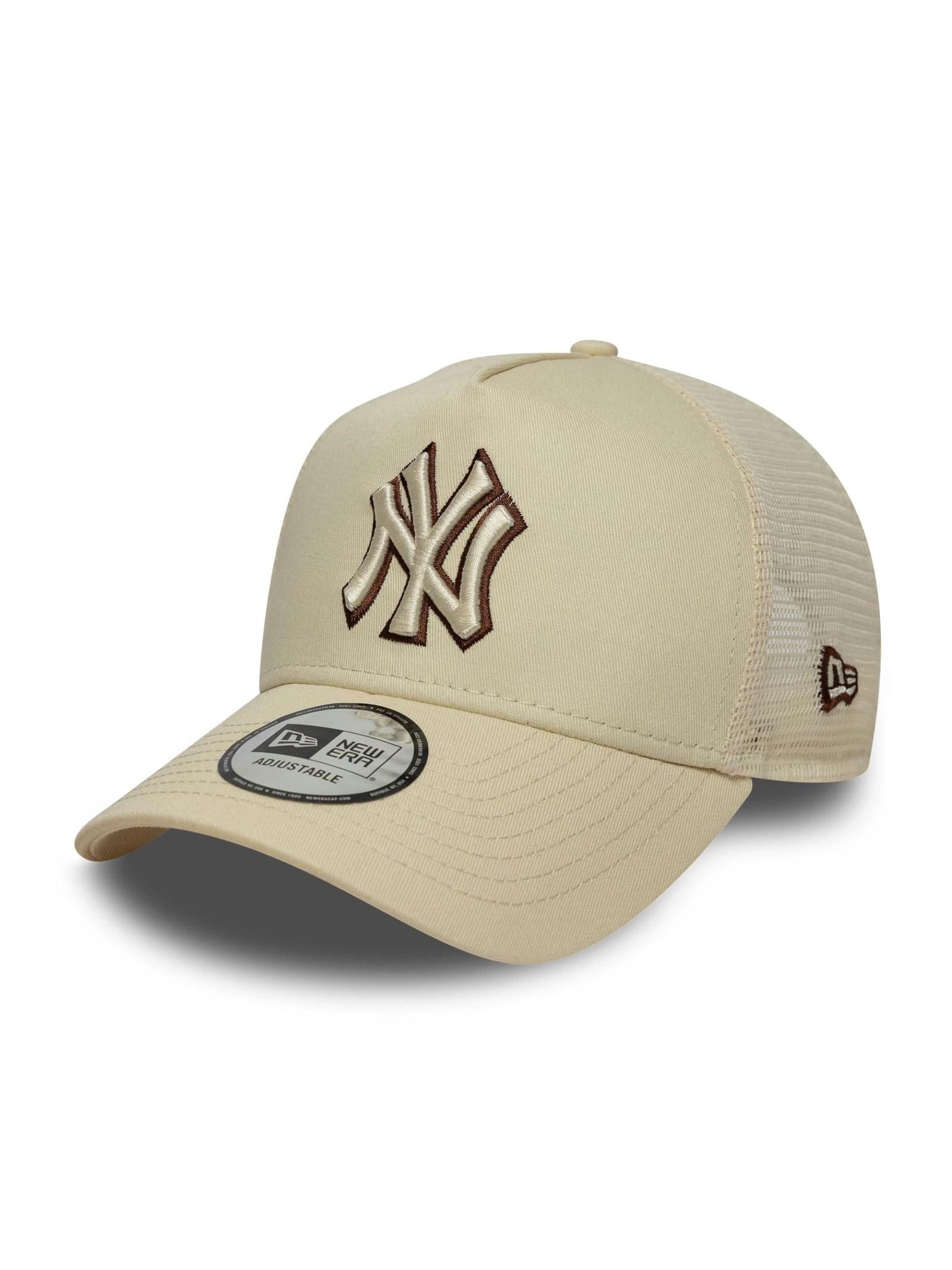 Berretto New Era Trucker Outline Beige 60771718 LTCCHS NEW ERA 
