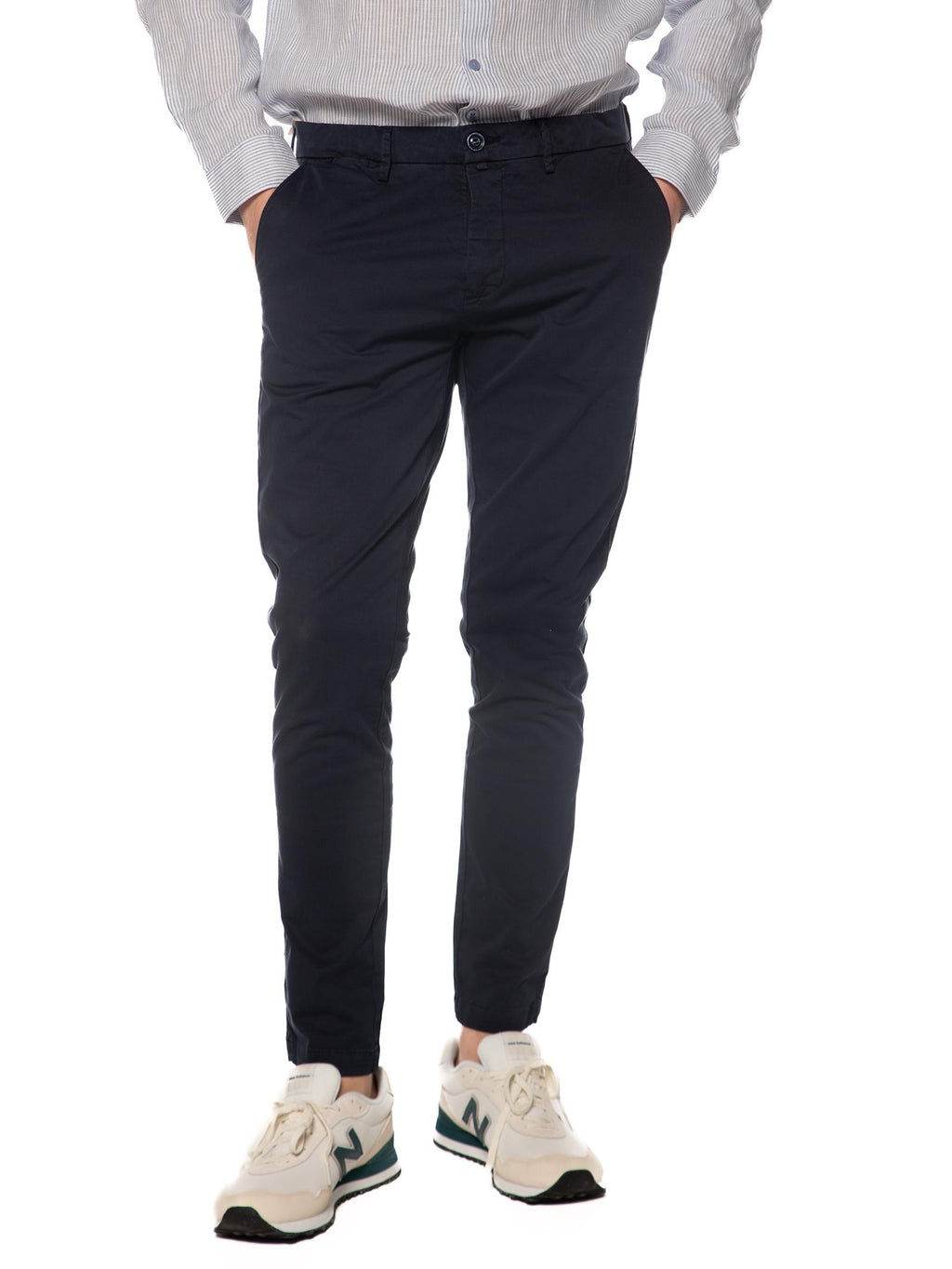 Chino Gianni Lupo Blu slim fit TAHOMA NAVY GIANNI LUPO 