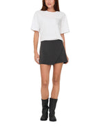 T-shirt Only Bianco Terza Cropped 15343834 /Bright White ONLY 