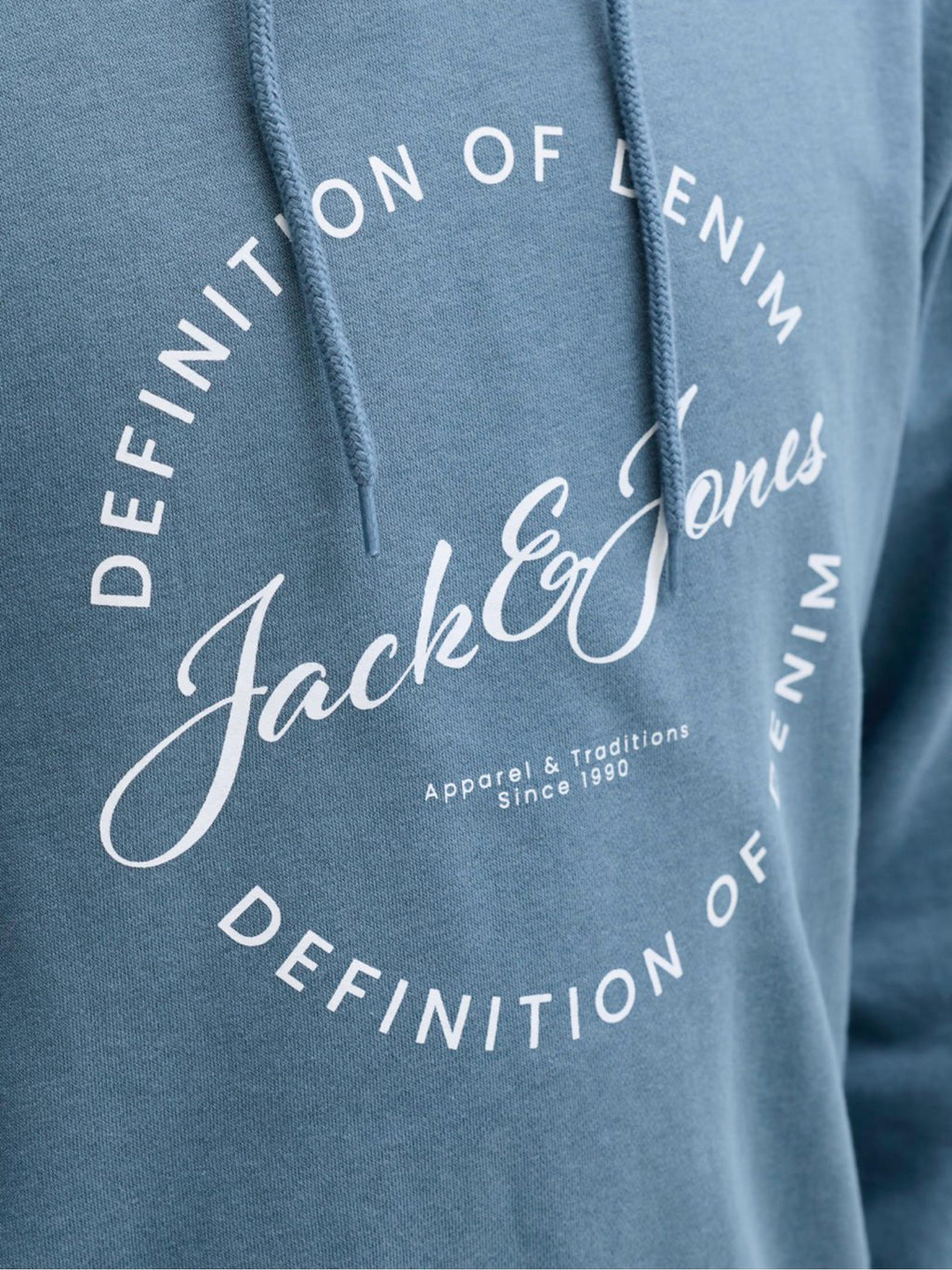 Felpa Jack & Jones Celeste Grayson con stampa 12288378 /Blue Mirage JACK & JONES 