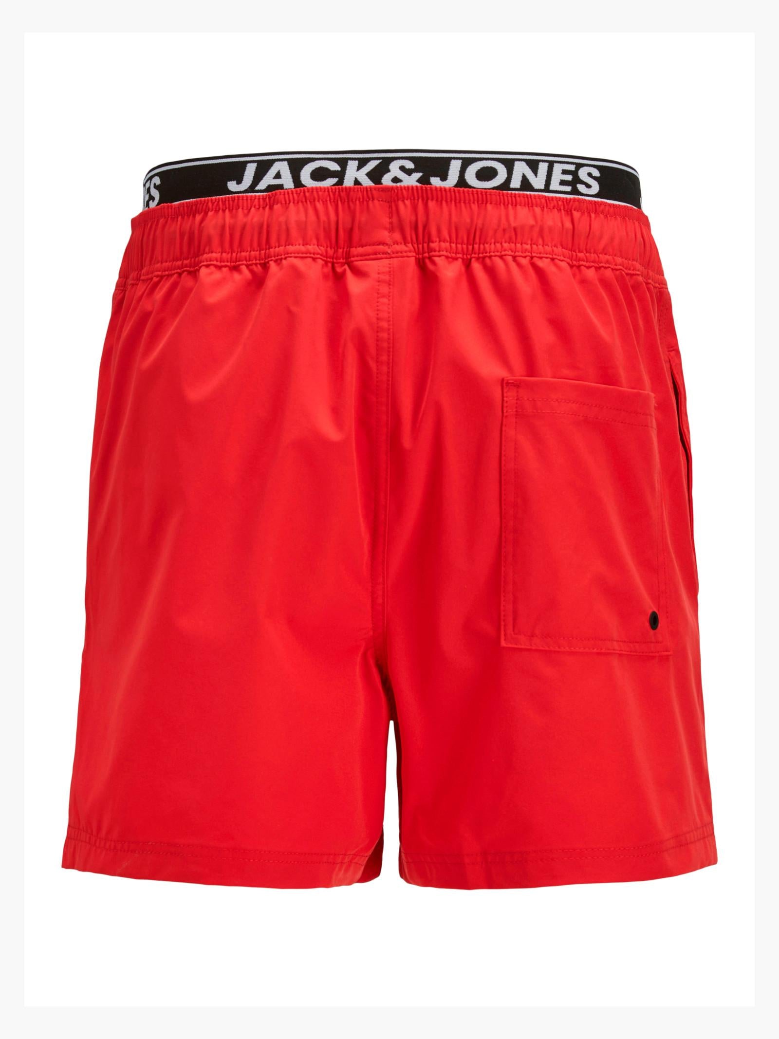 Costume Jack & Jones Maui Rosso con fascia elasticizzata 12272949 /True Red JACK & JONES 