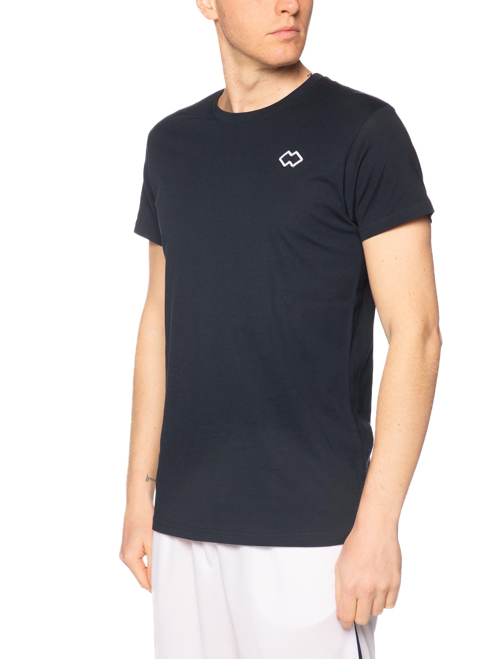 T-shirt Errea Blu Bianco con logo R33M0J 1900 ERREA 