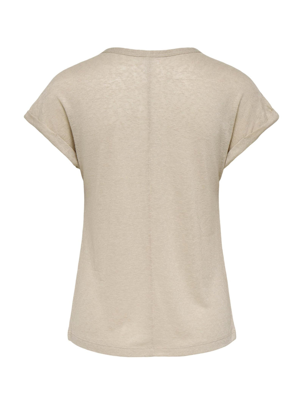 T-shirt Only Beige Dalila scollo a V 15376094 /Humus ONLY 
