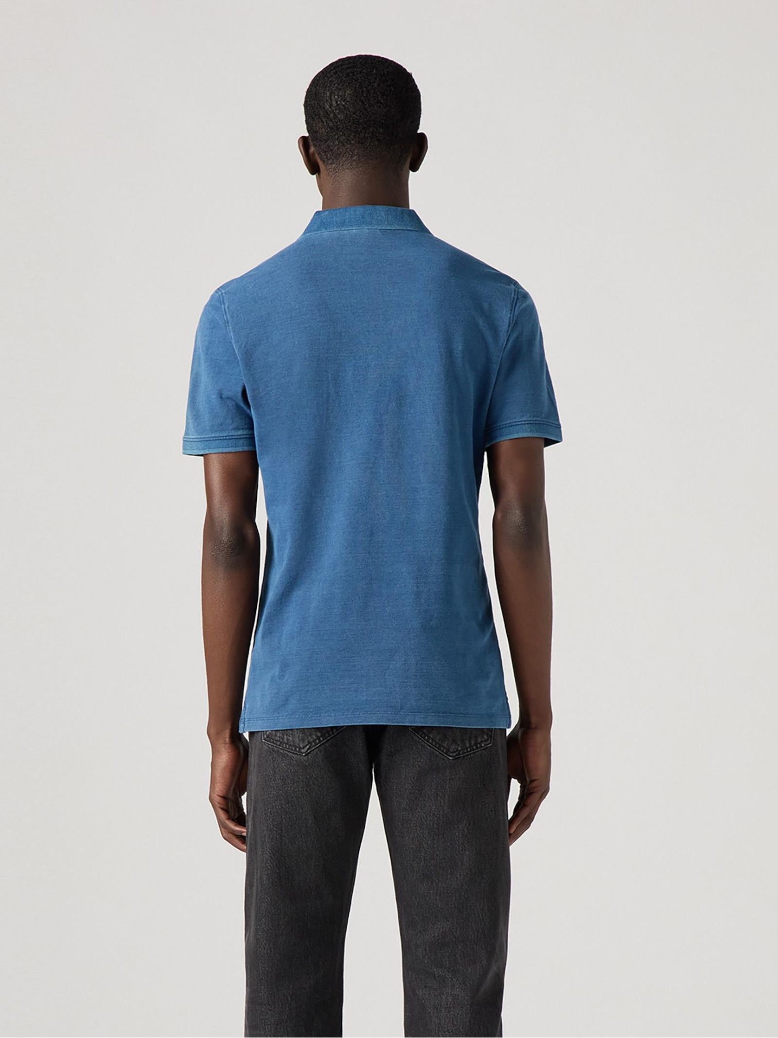 Polo Levi's® New Housemark Avio logo ricamato A484200 70 LEVI'S® 