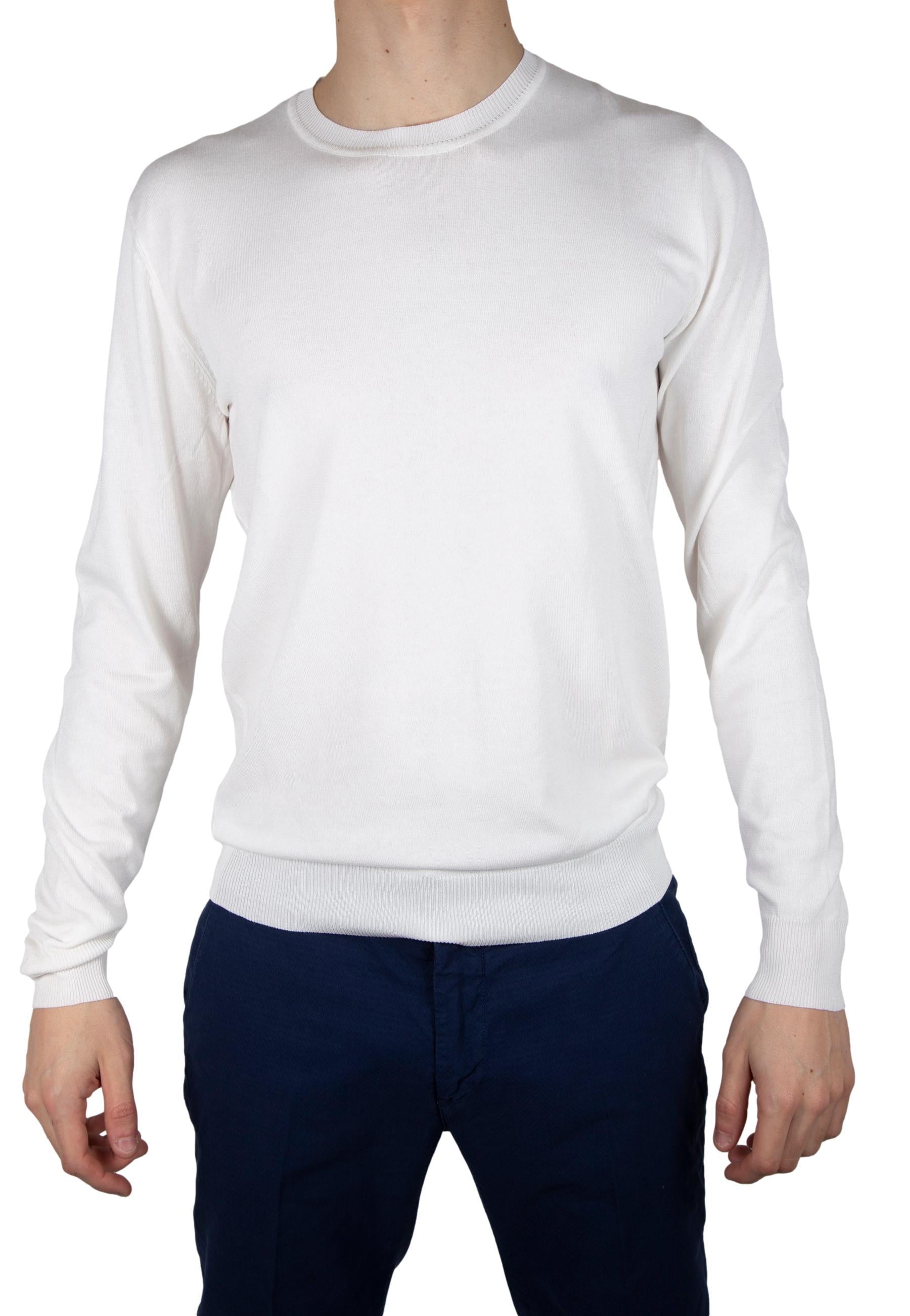 Maglia Gianni Lupo Bianco girocollo GL512S BIANCO GIANNI LUPO 
