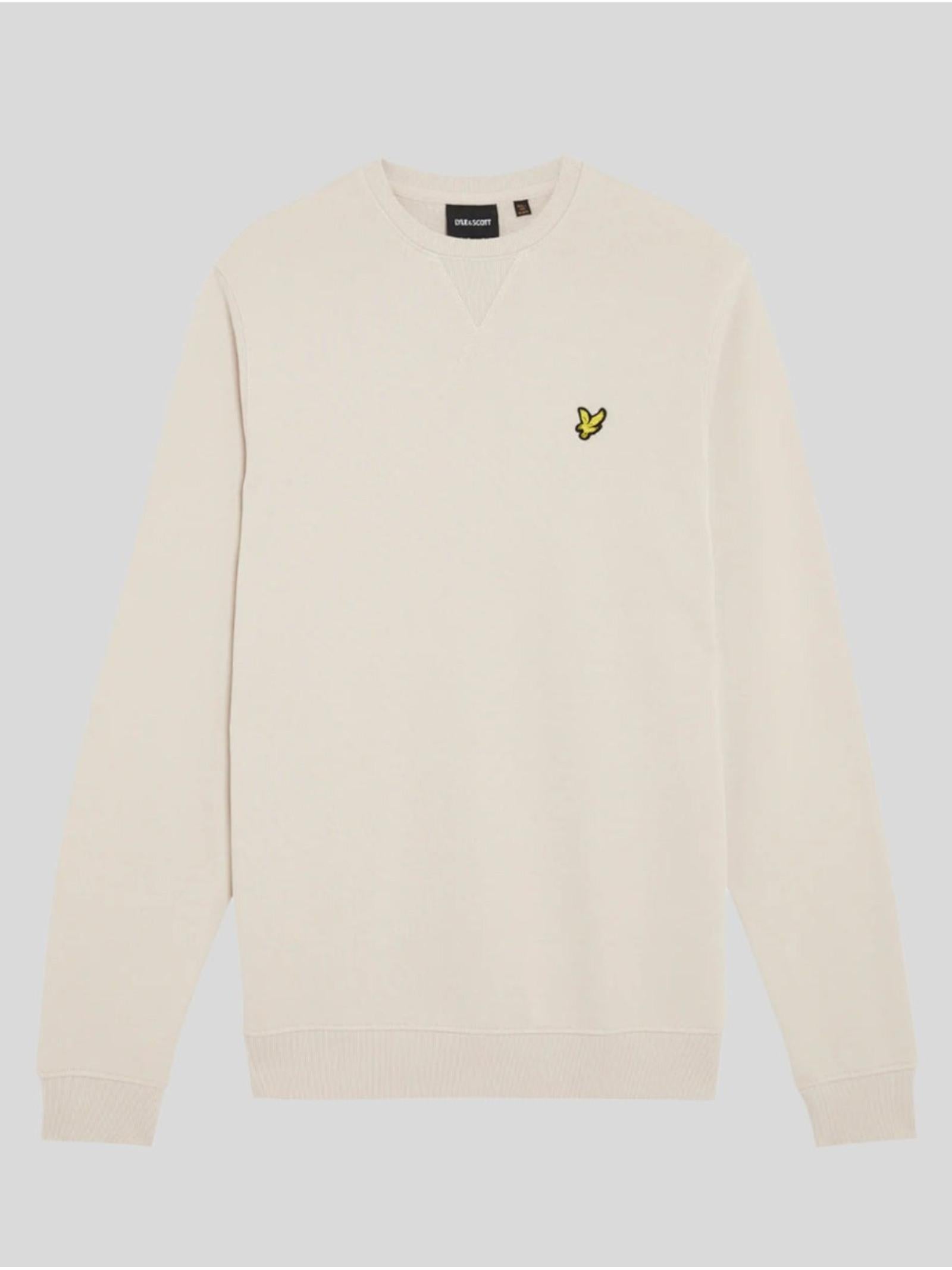 Felpa Lyle & Scott Beige girocollo ML424VOG COVE LYLE & SCOTT 