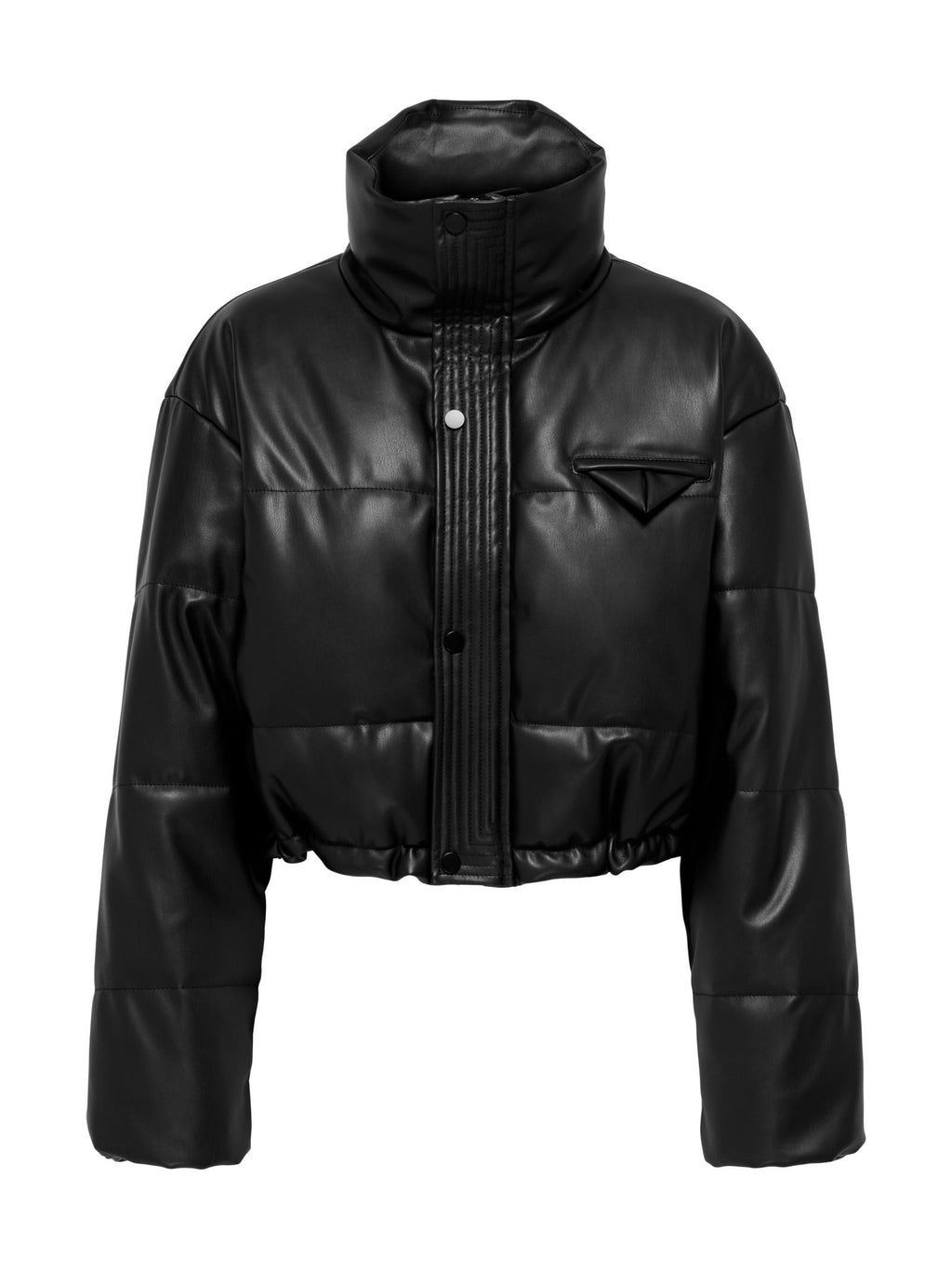 Bomber Only Elsie Nero in ecopelle 15349205 /Black ONLY 