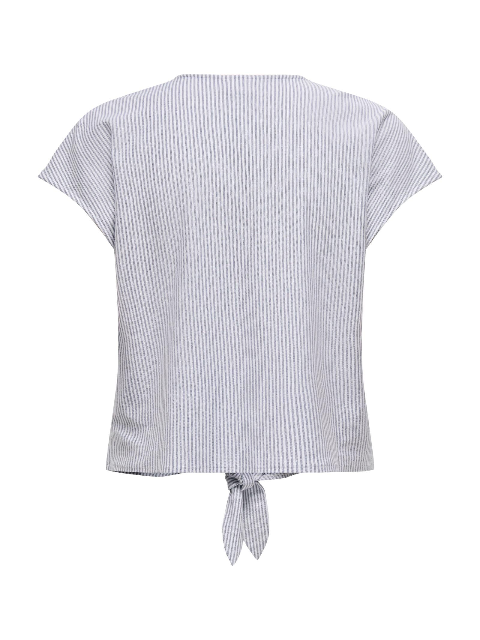 T-shirt Jacqueline De Yong Nero Bianco Nelli 15345858 /Black Cloud Dancer JDY 
